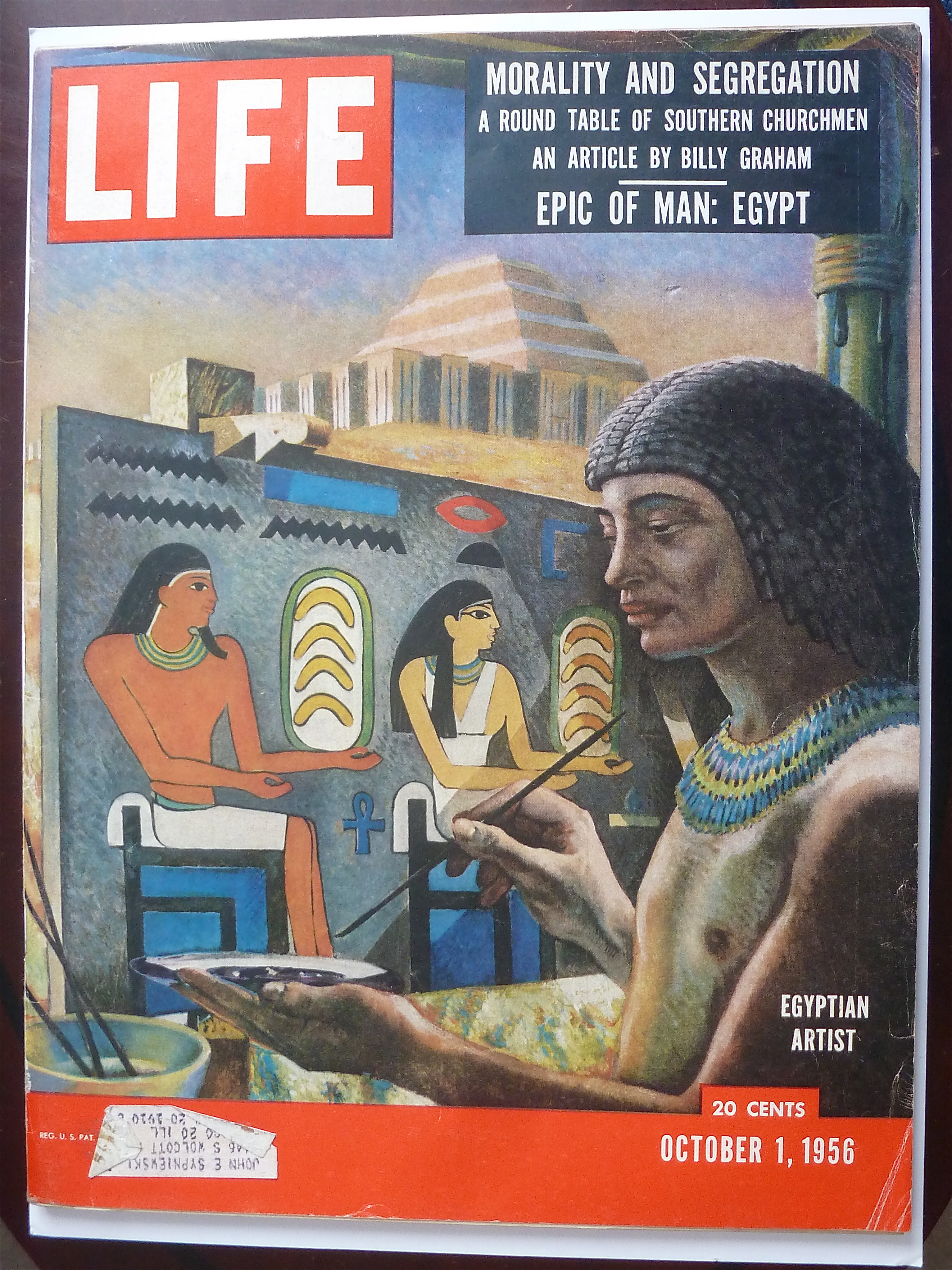 Life Magazine-October 1, 1956-Morality/Segregation