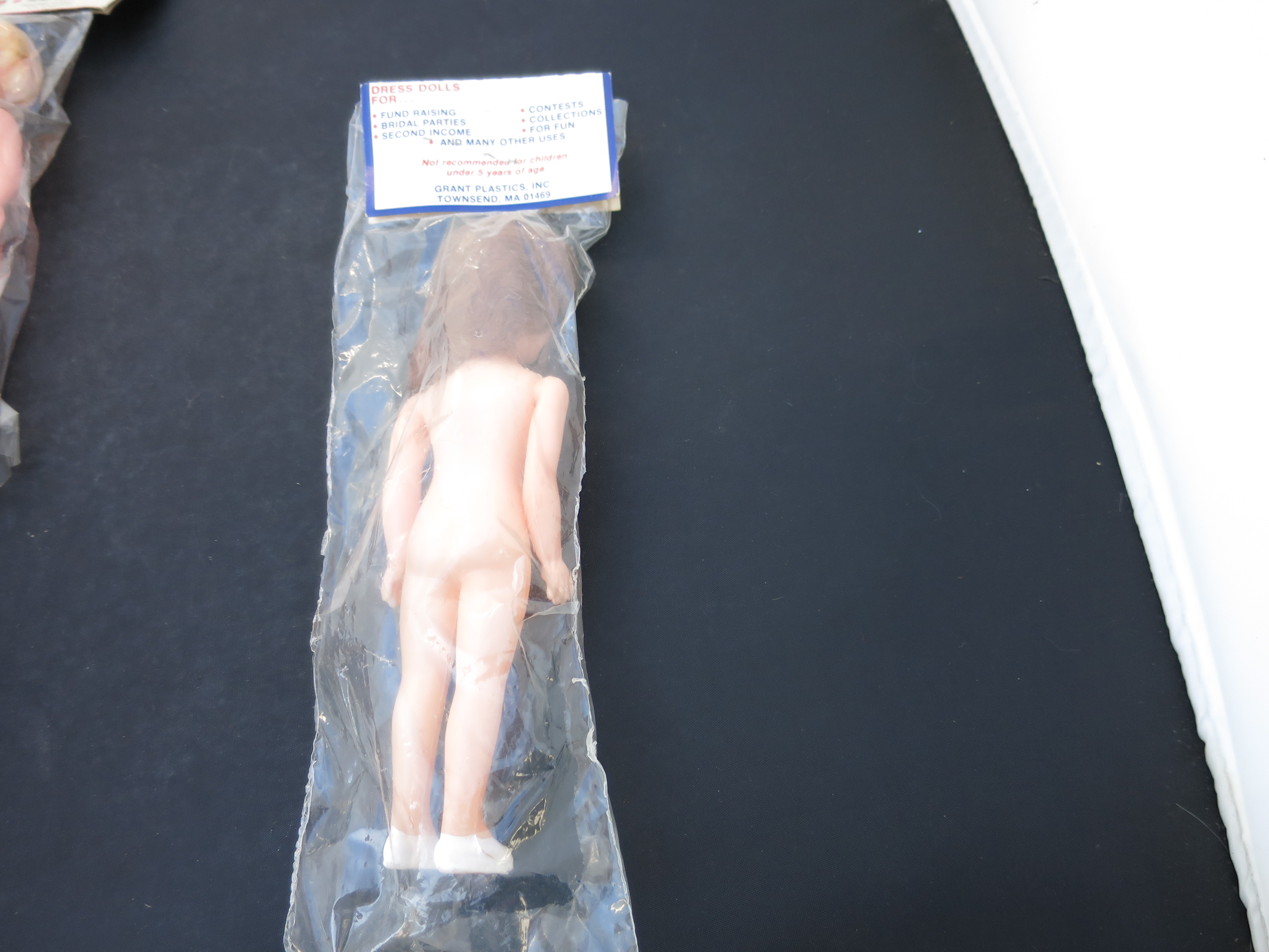 Vintage Dress Me Doll Sleep Eye Auburn Grants Plastics