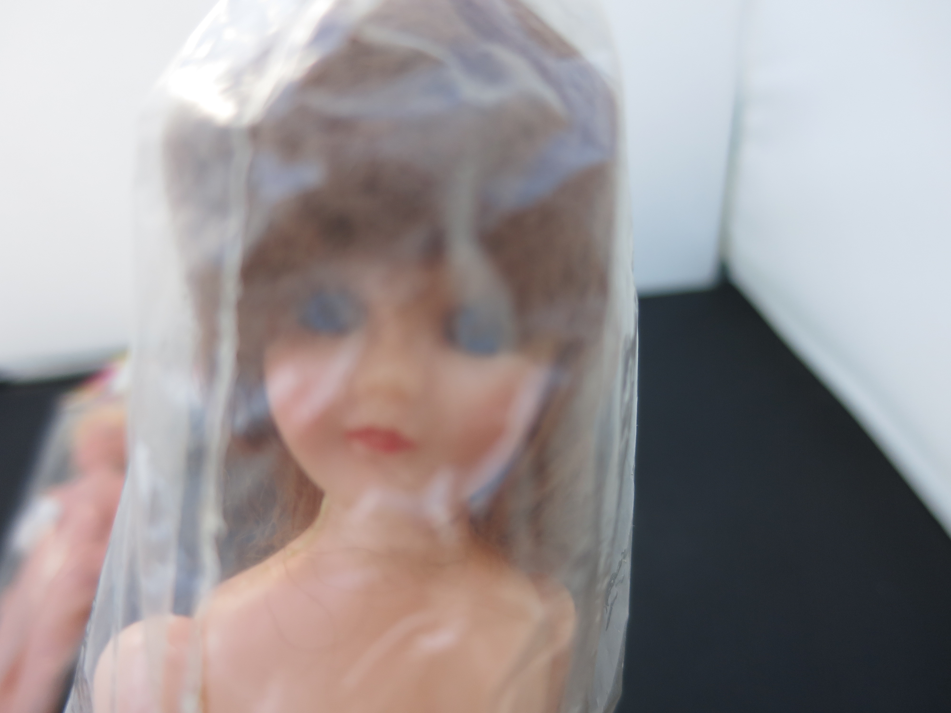 Vintage Dress Me Doll Sleep Eye Auburn Grants Plastics