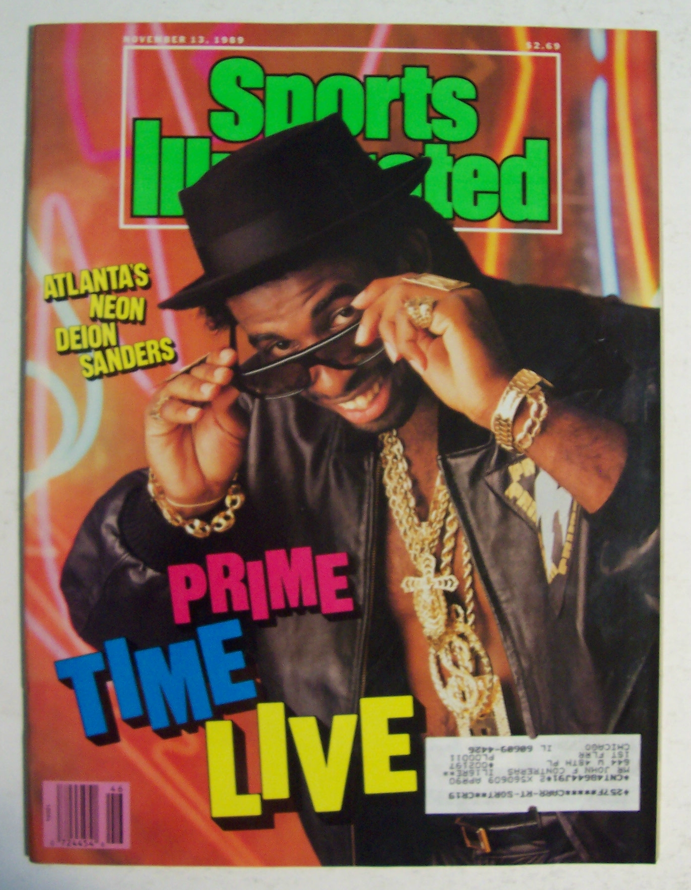 Sports Illustrated-November 13, 1989-Deion Sanders