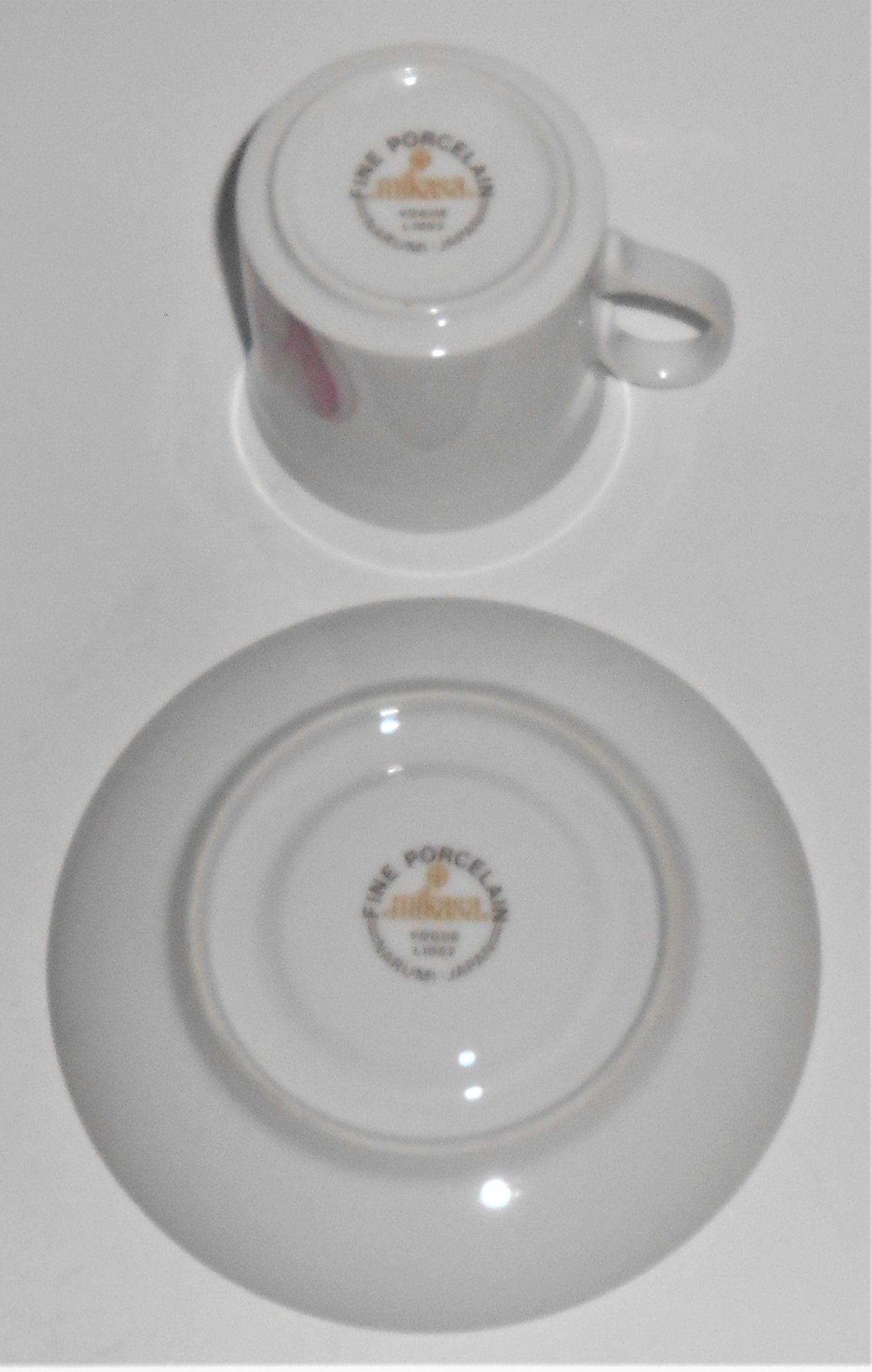 Mikasa Fine China Porcelain Vogue Cup & Saucer Set