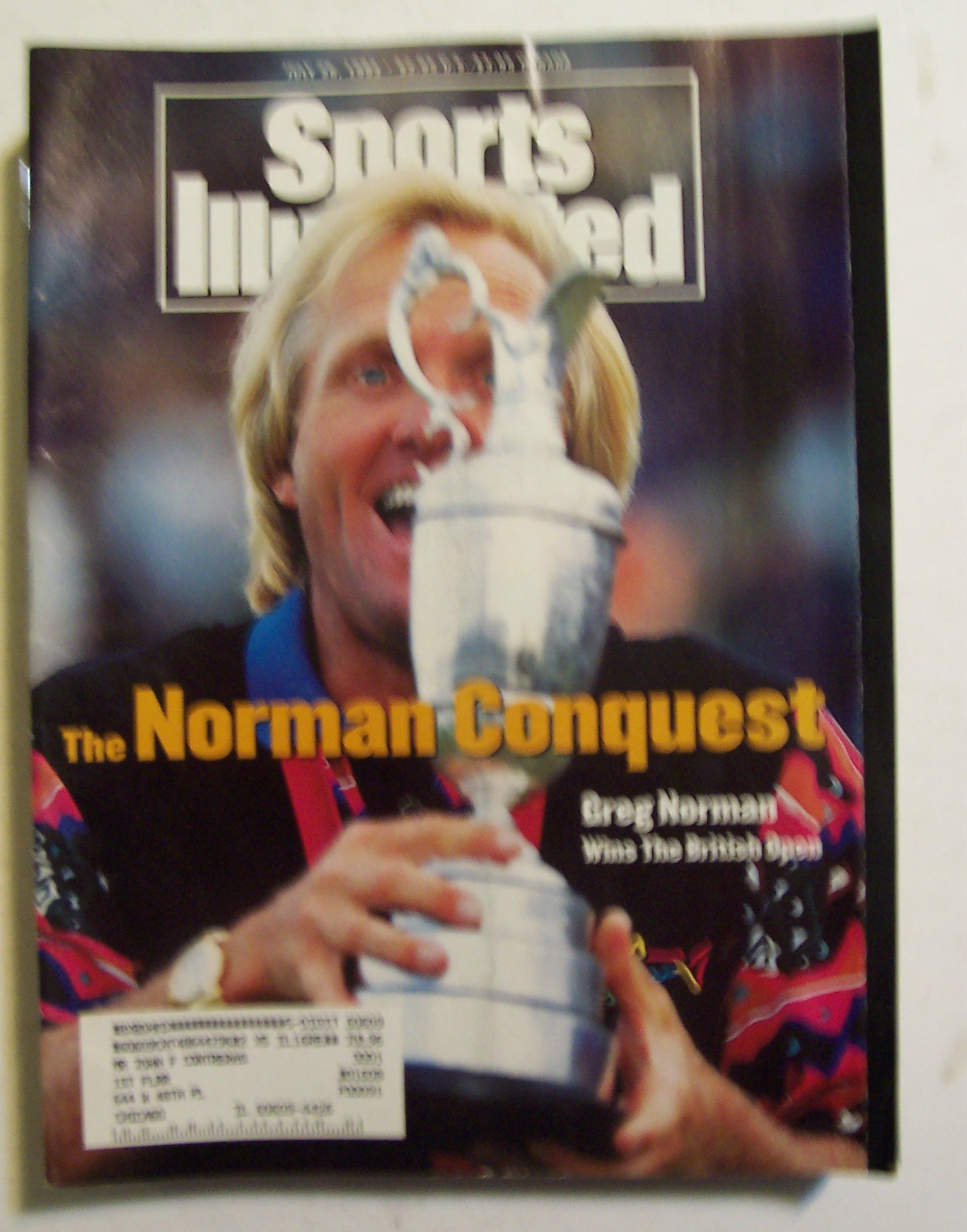 Sports Illustrated Magazine -July 26, 1993- Greg Norman