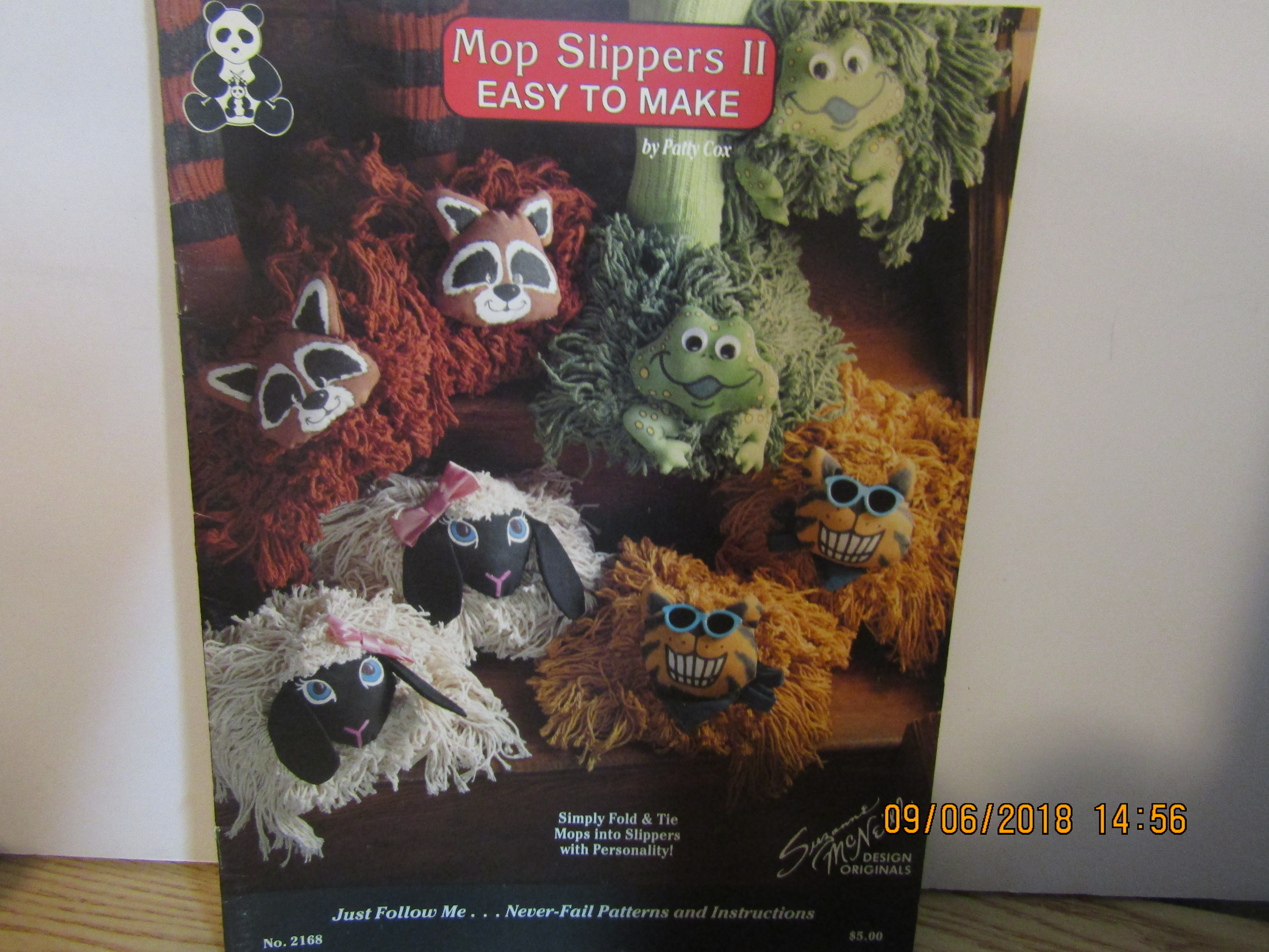Design Original Mop Slippers II Easy To Make #2168