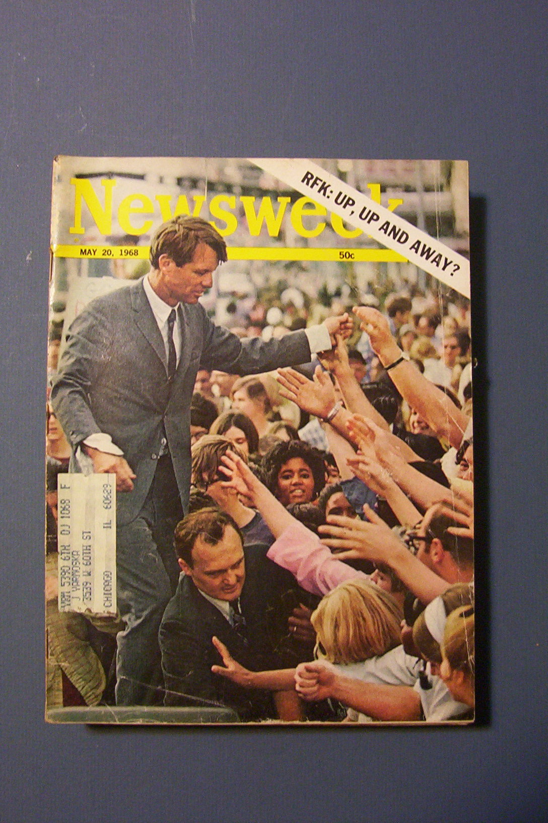 Newsweek Magazine May 20, 1968 Robert F Kennedy