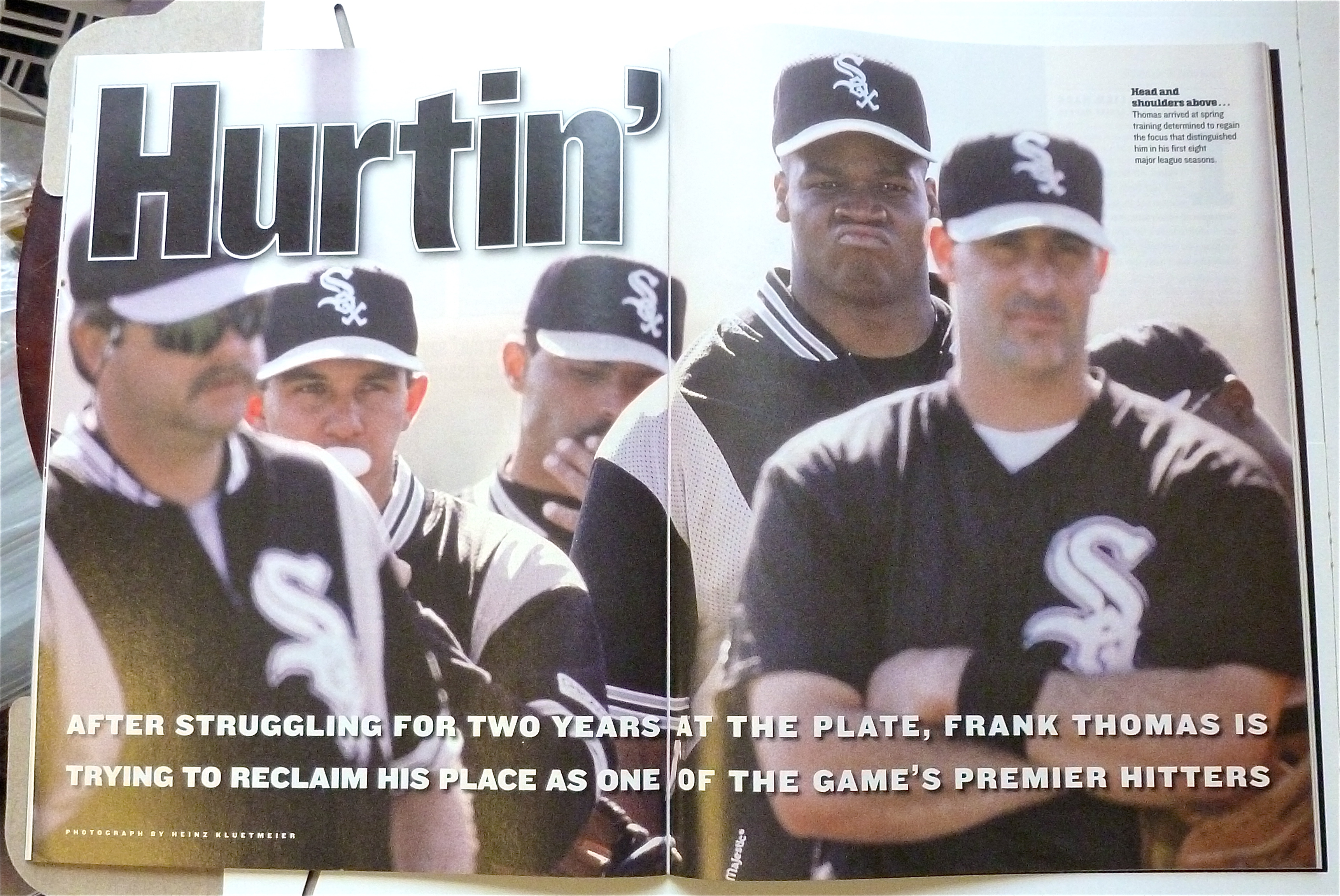 Sports Illustrated Magazine-March 13, 2000-Frank Thomas