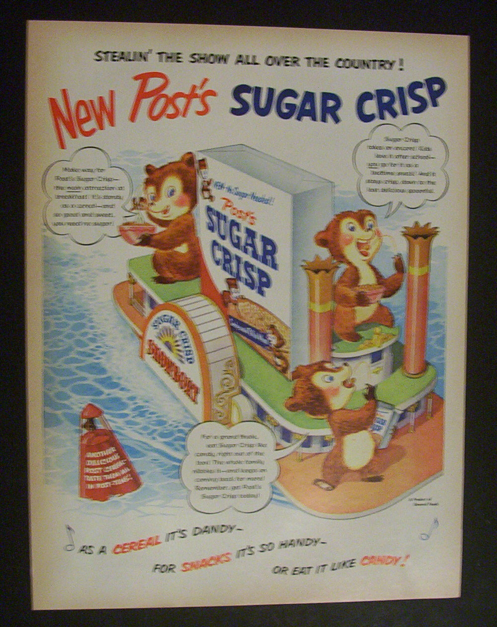 1951 Post's Sugar Crisp