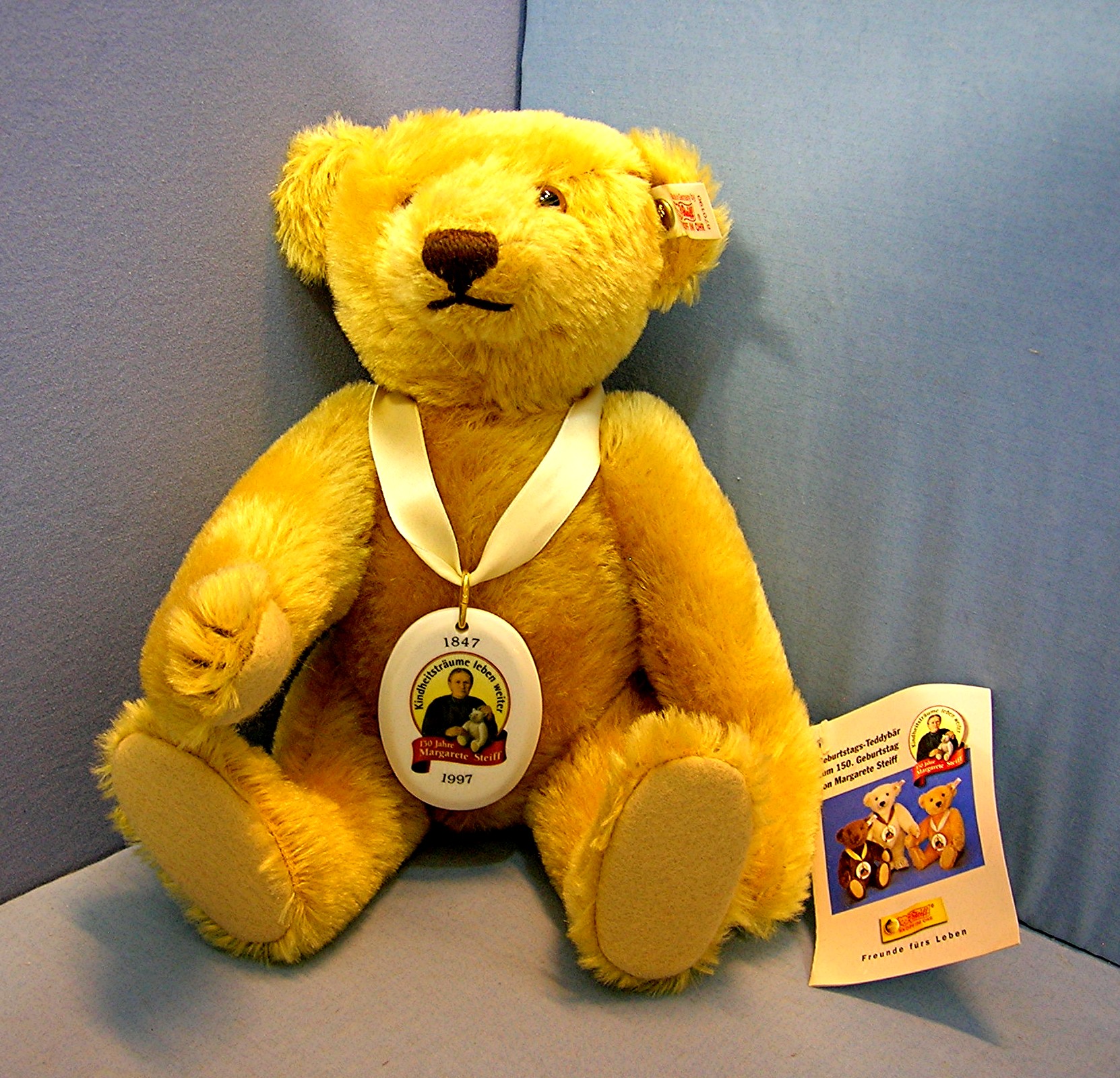 STEIFF 150 Anniversary Teddy Bear . . .