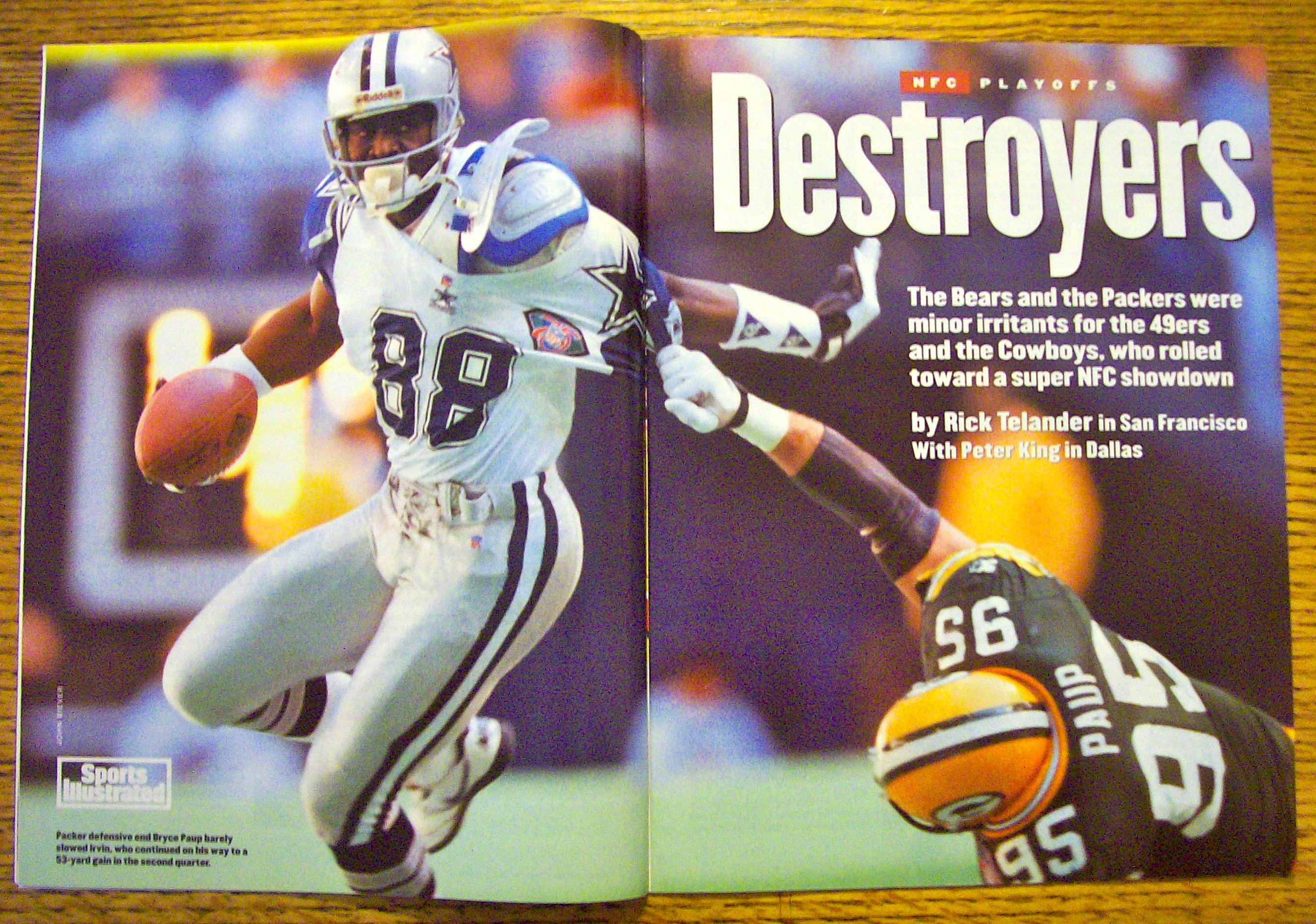 Sports Illustrated Magazine January 16, 1995 Super Bowl