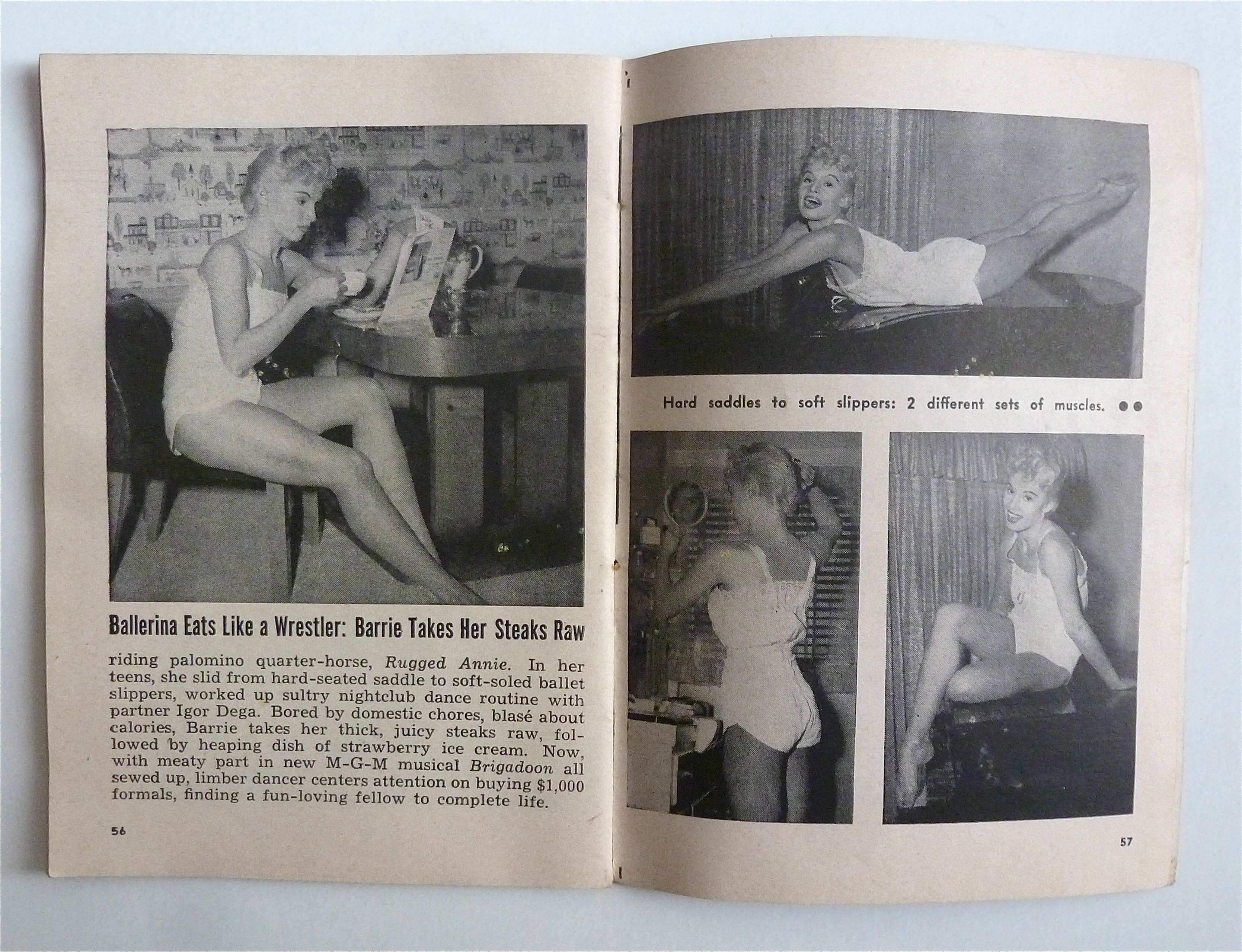 Focus Magazine May 1954 Barrie Chase