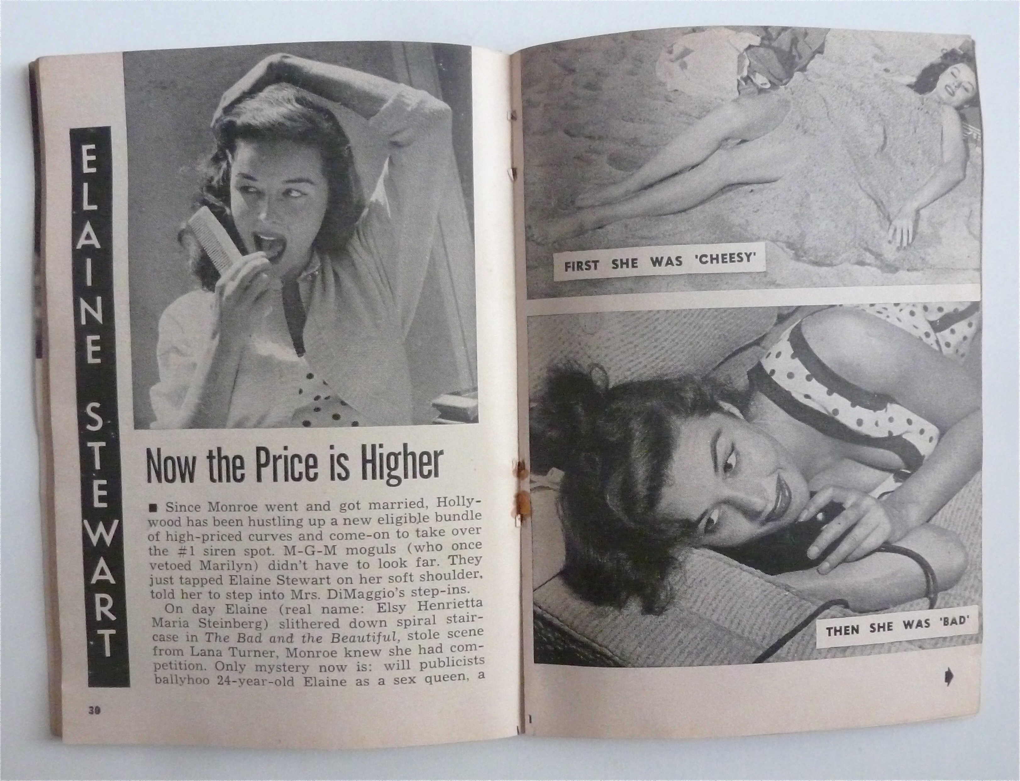 Focus Magazine May 1954 Barrie Chase