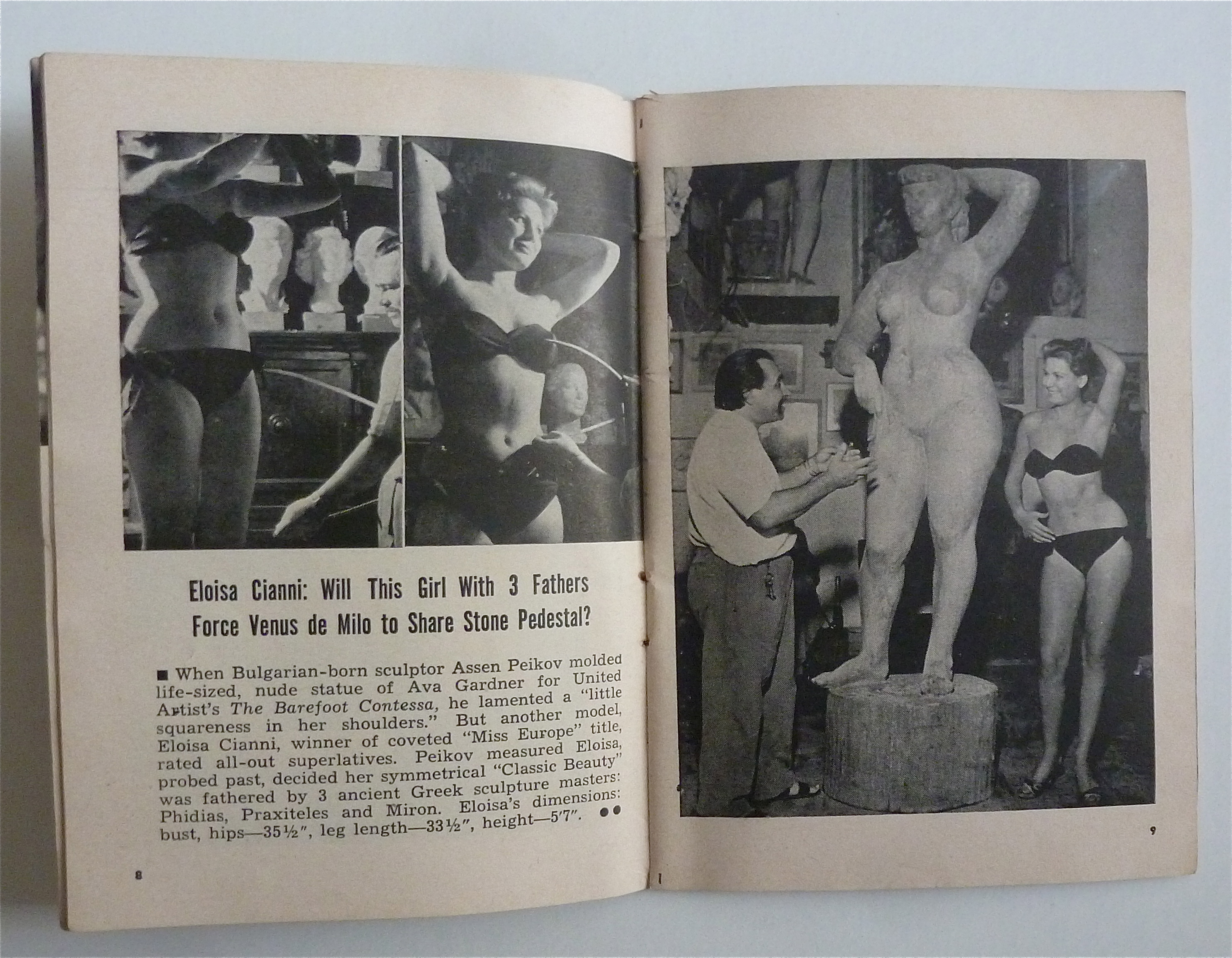Focus Magazine May 1954 Barrie Chase