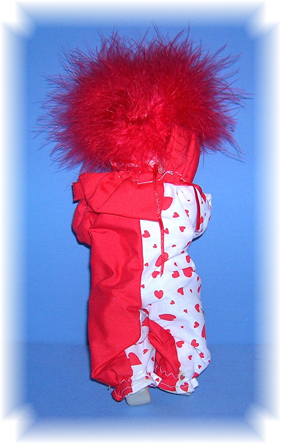 9 Inch China Rubber Band Clown Doll