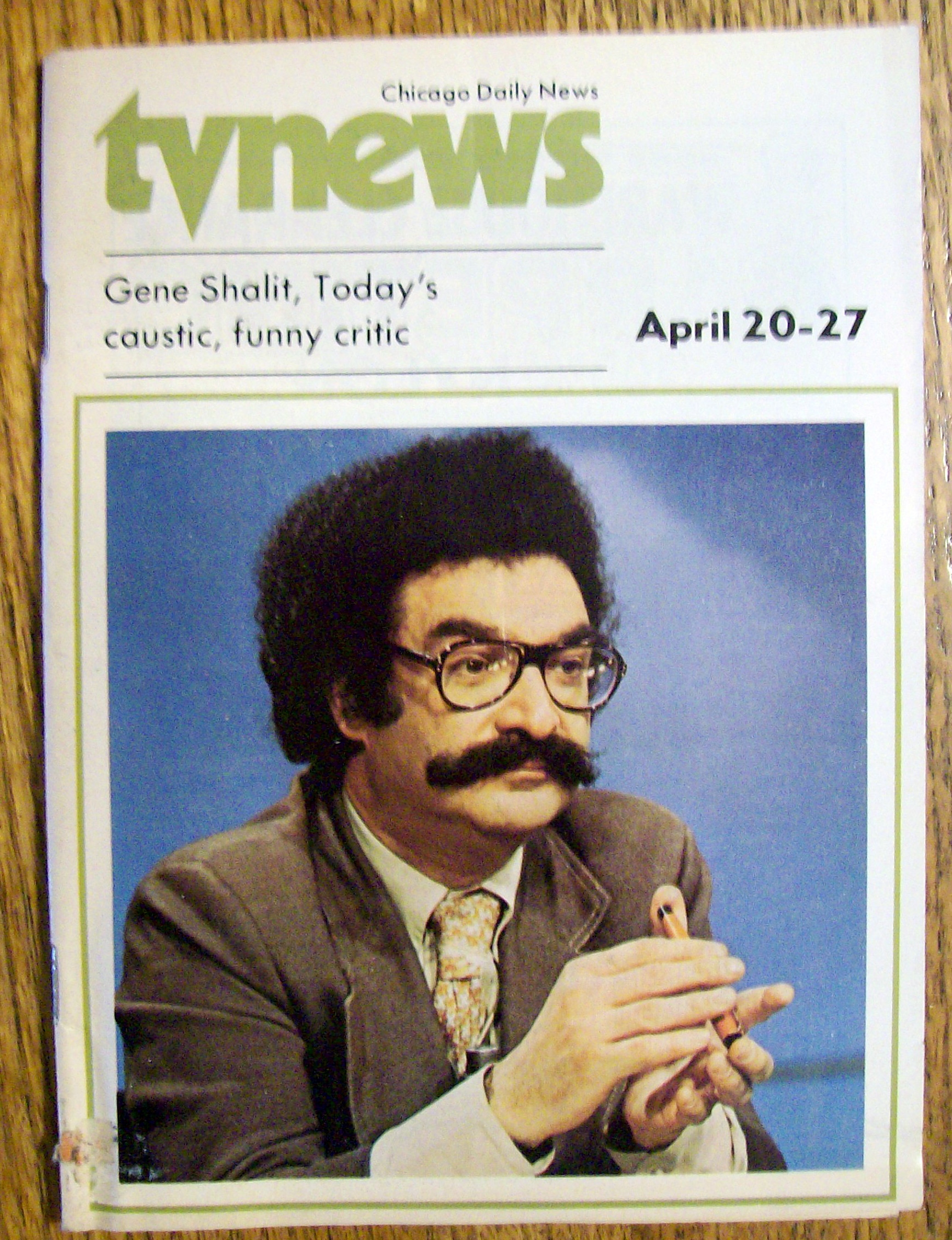 TV News - April 20-27, 1974 - Gene Shalit