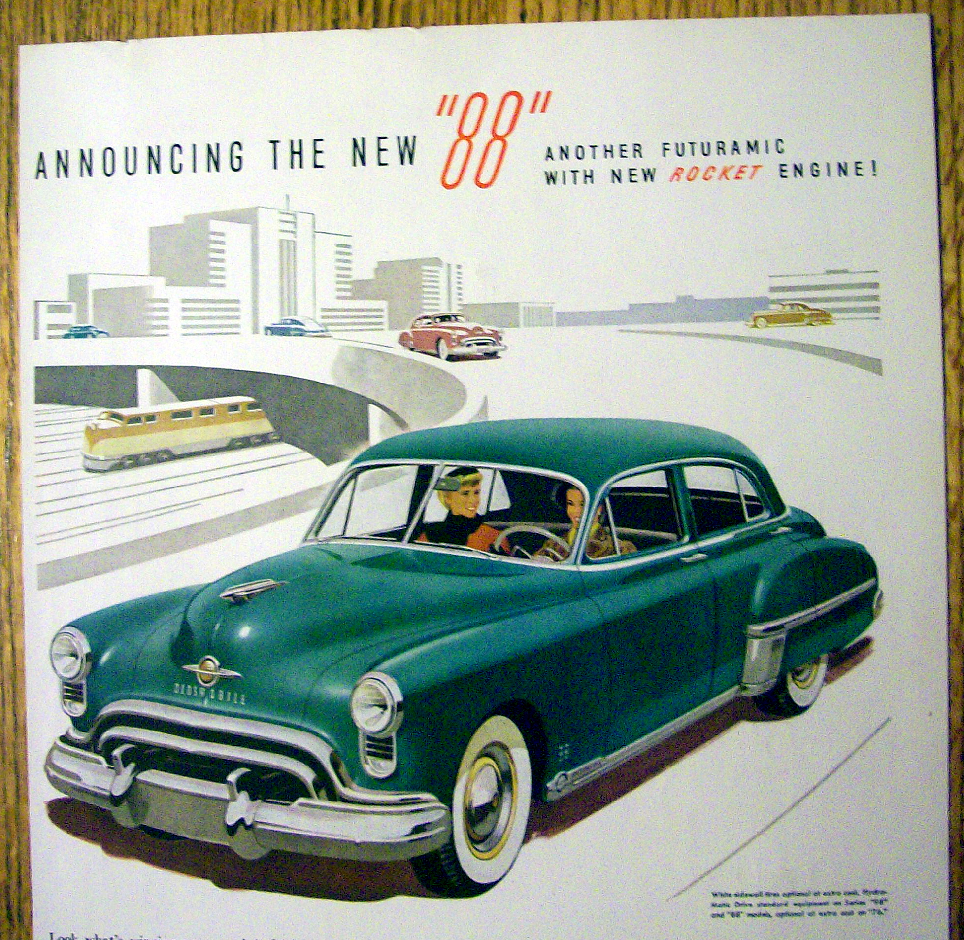 1949 Oldsmobile 88 with Oldsmobile 88