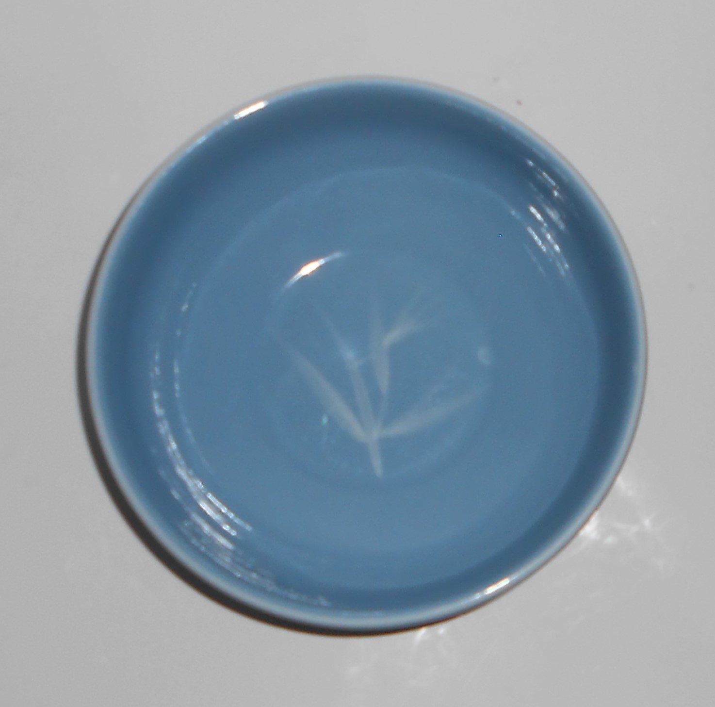 VINTAGE Winfield China Pottery Blue Pacific Bamboo Cer