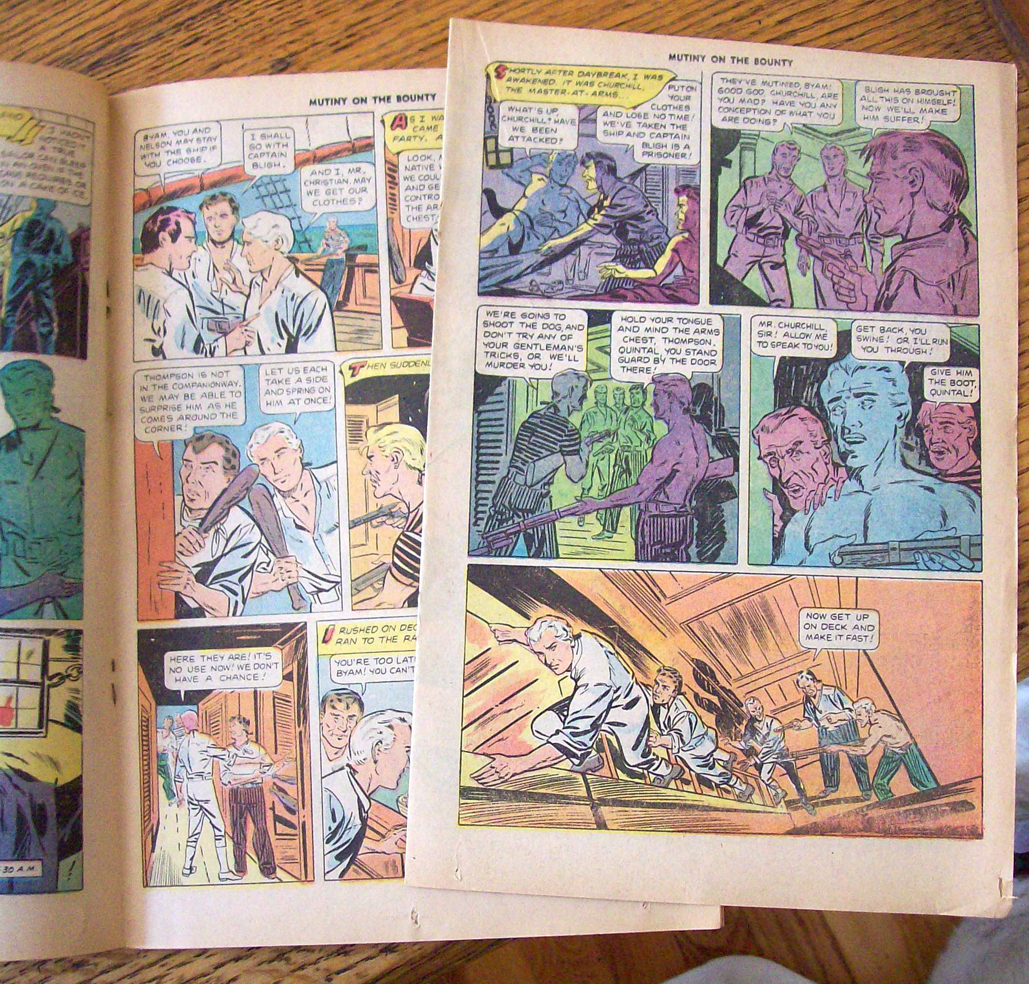 Mutiny On The Bounty Comic March 1966