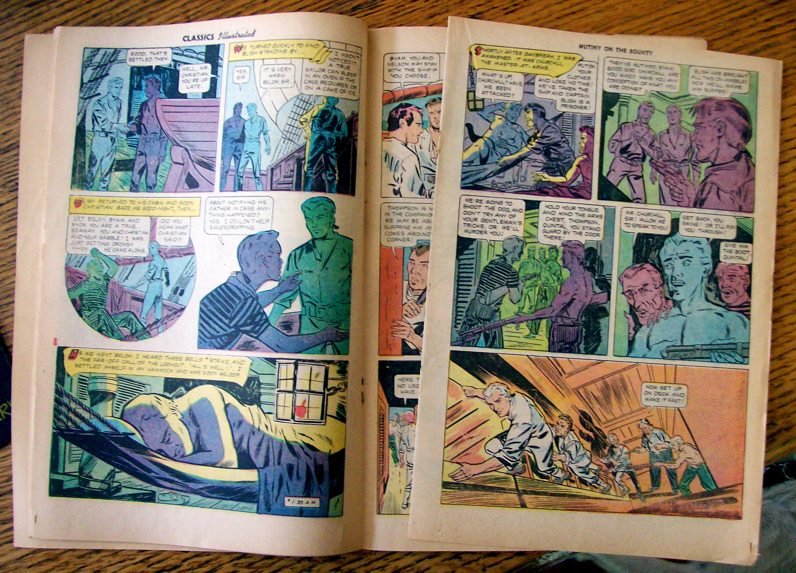 Mutiny On The Bounty Comic March 1966