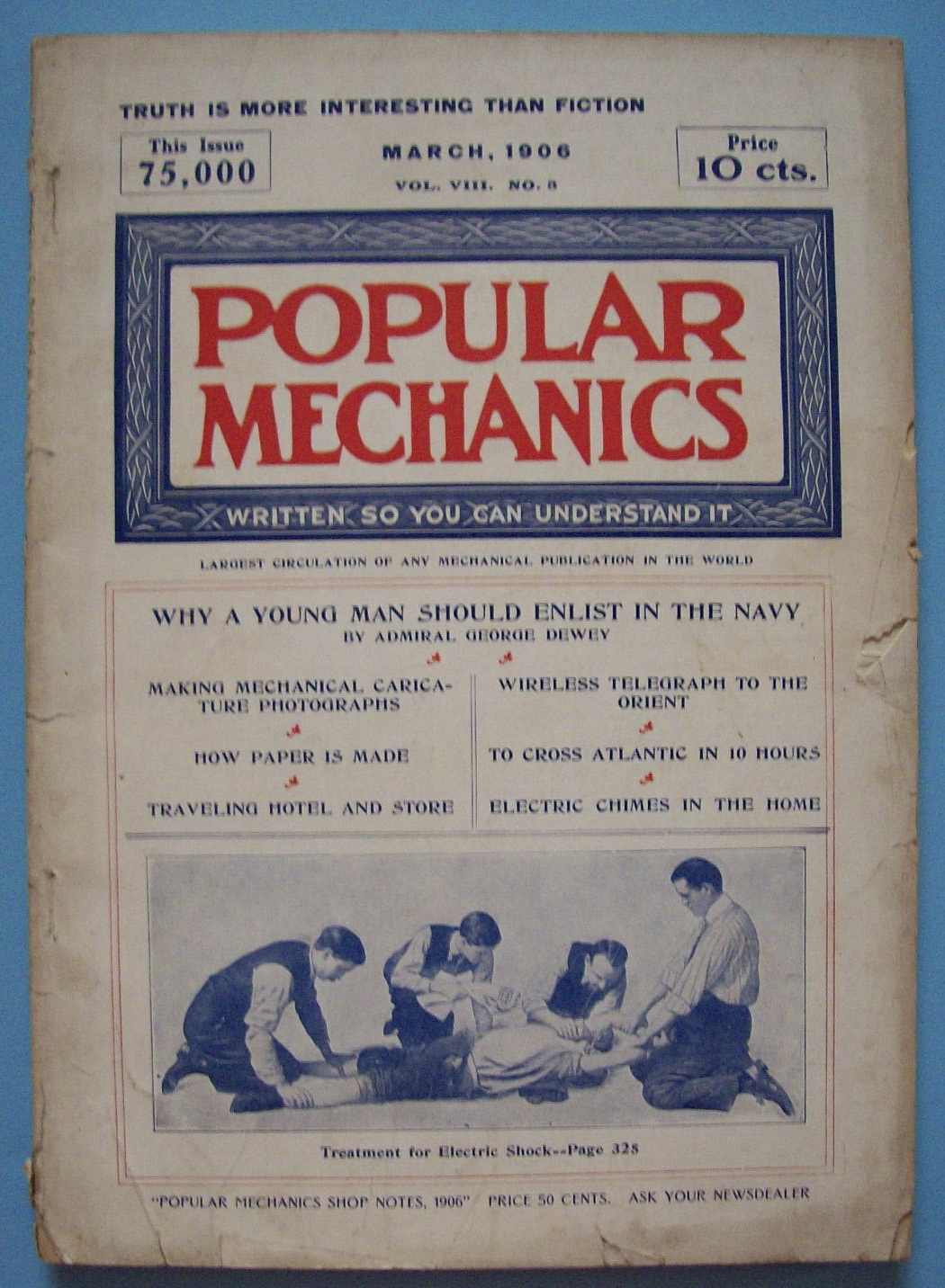 Popular Mechanics Magazine-March 1906-Enlisting In Navy