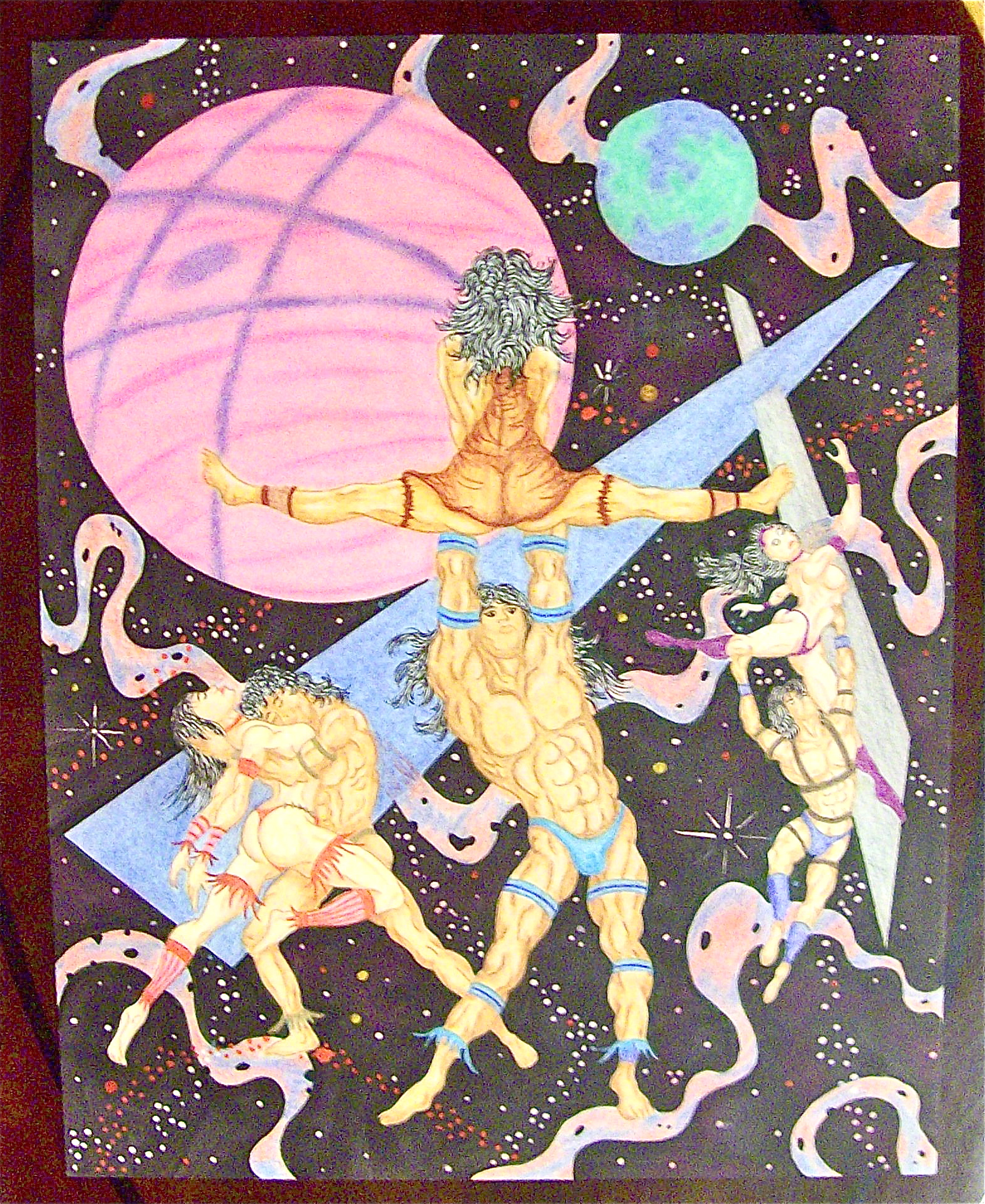Dancers At The End Of Time - Original Nude Fantasy