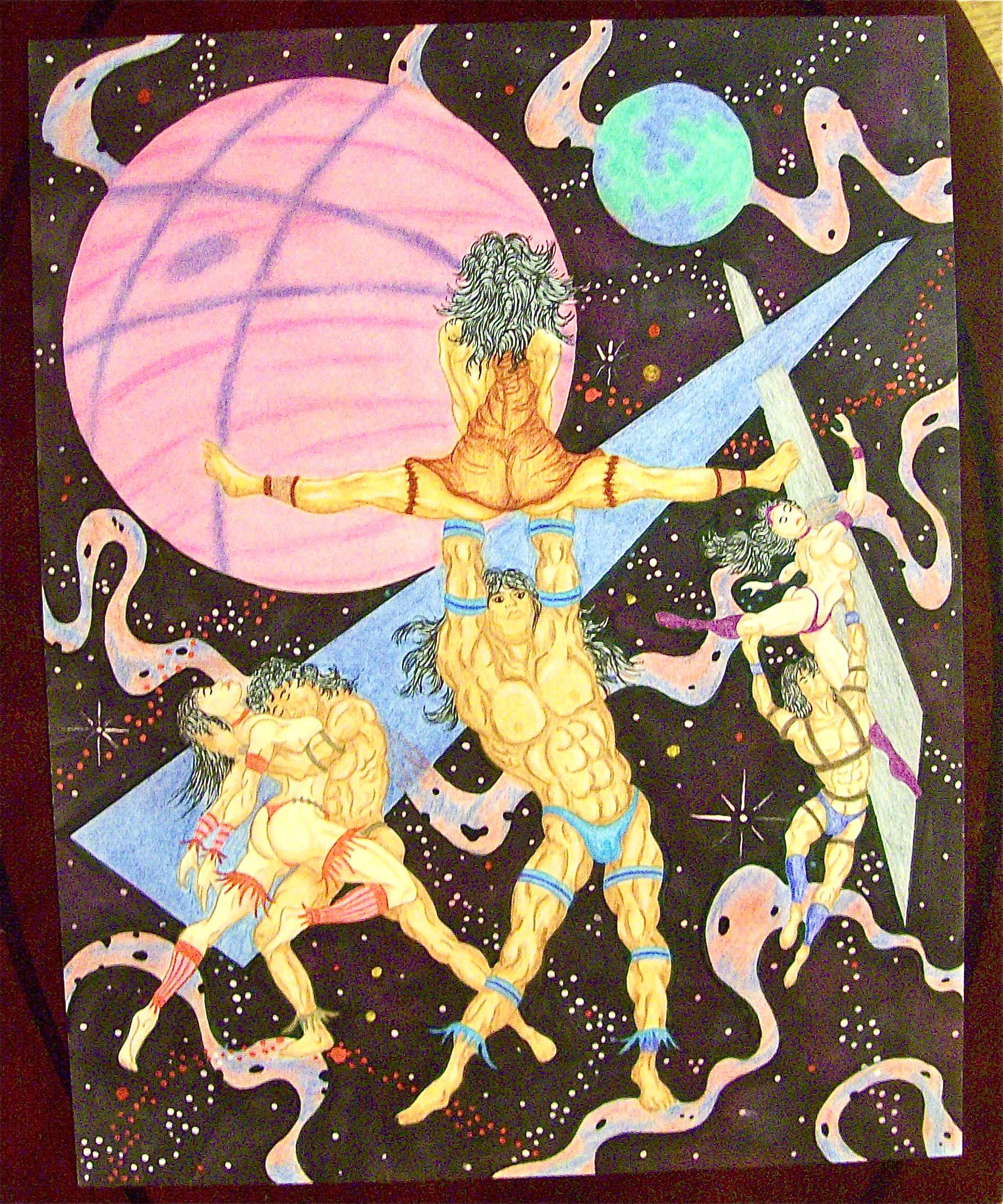 Dancers At The End Of Time - Original Nude Fantasy