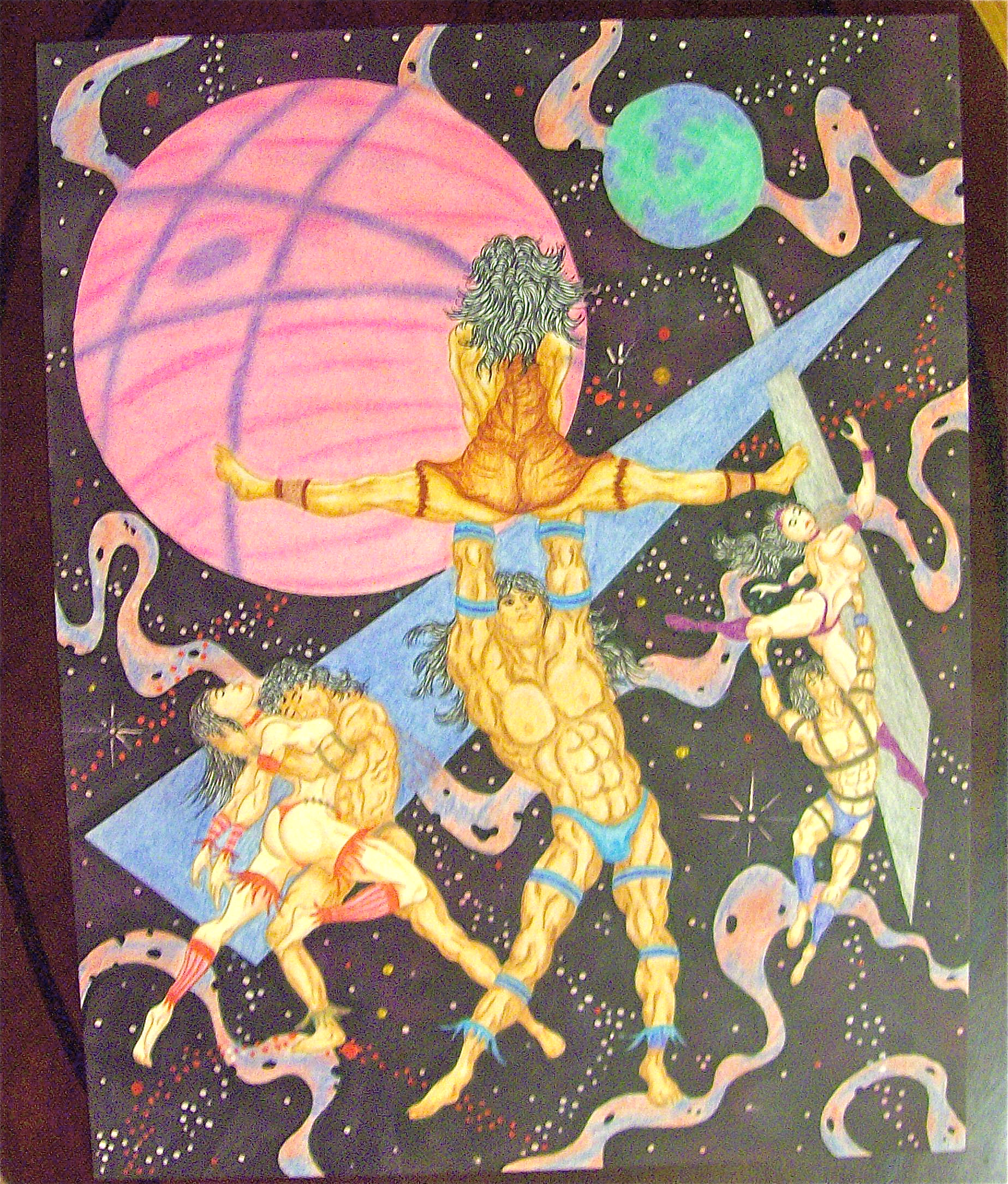 Dancers At The End Of Time - Original Nude Fantasy