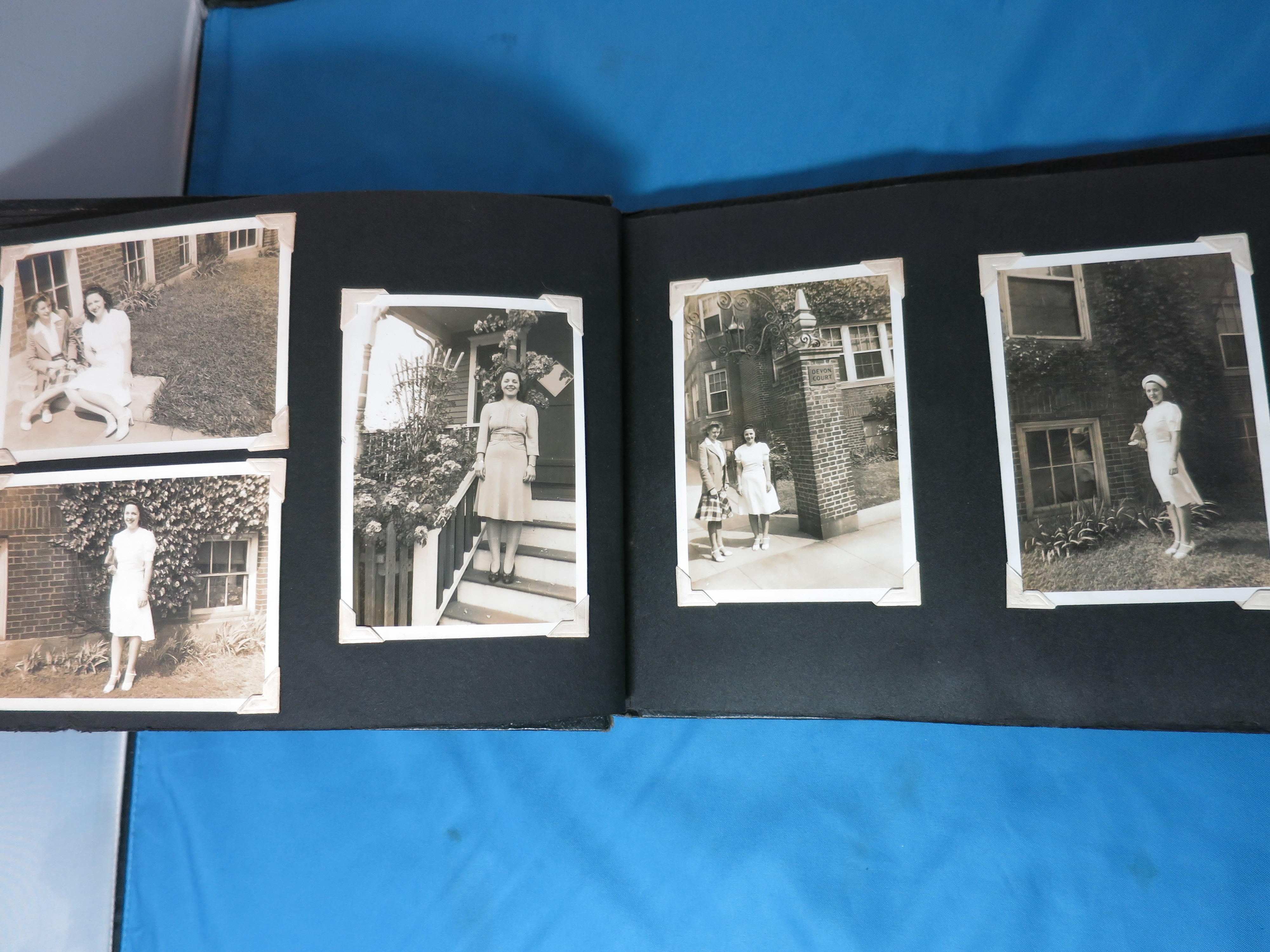 WWII World War 2 Military Black and White Photographs Nurse 55 pc