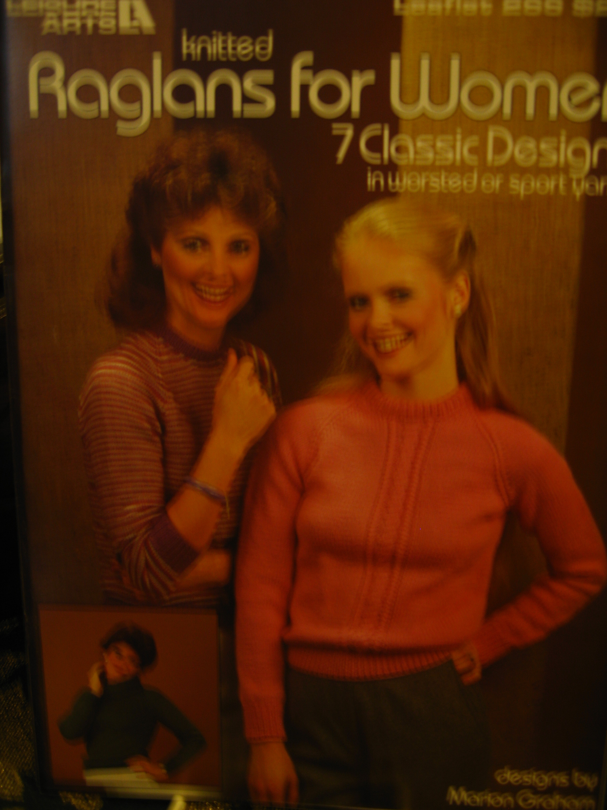 Leisure Arts Knitted Raglans for Women #266