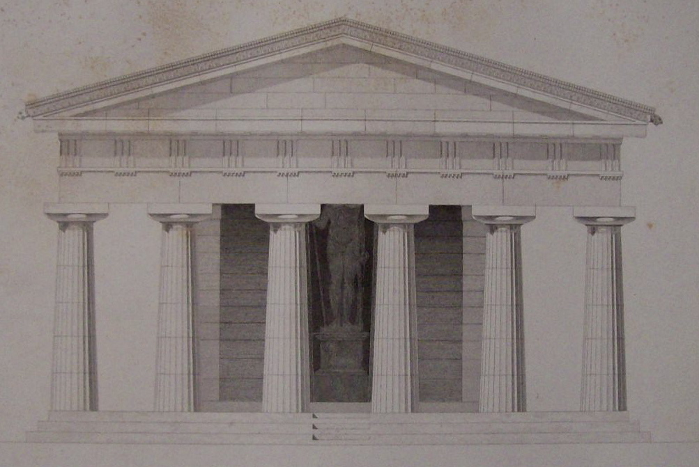 Temple De Neptune A Pestum