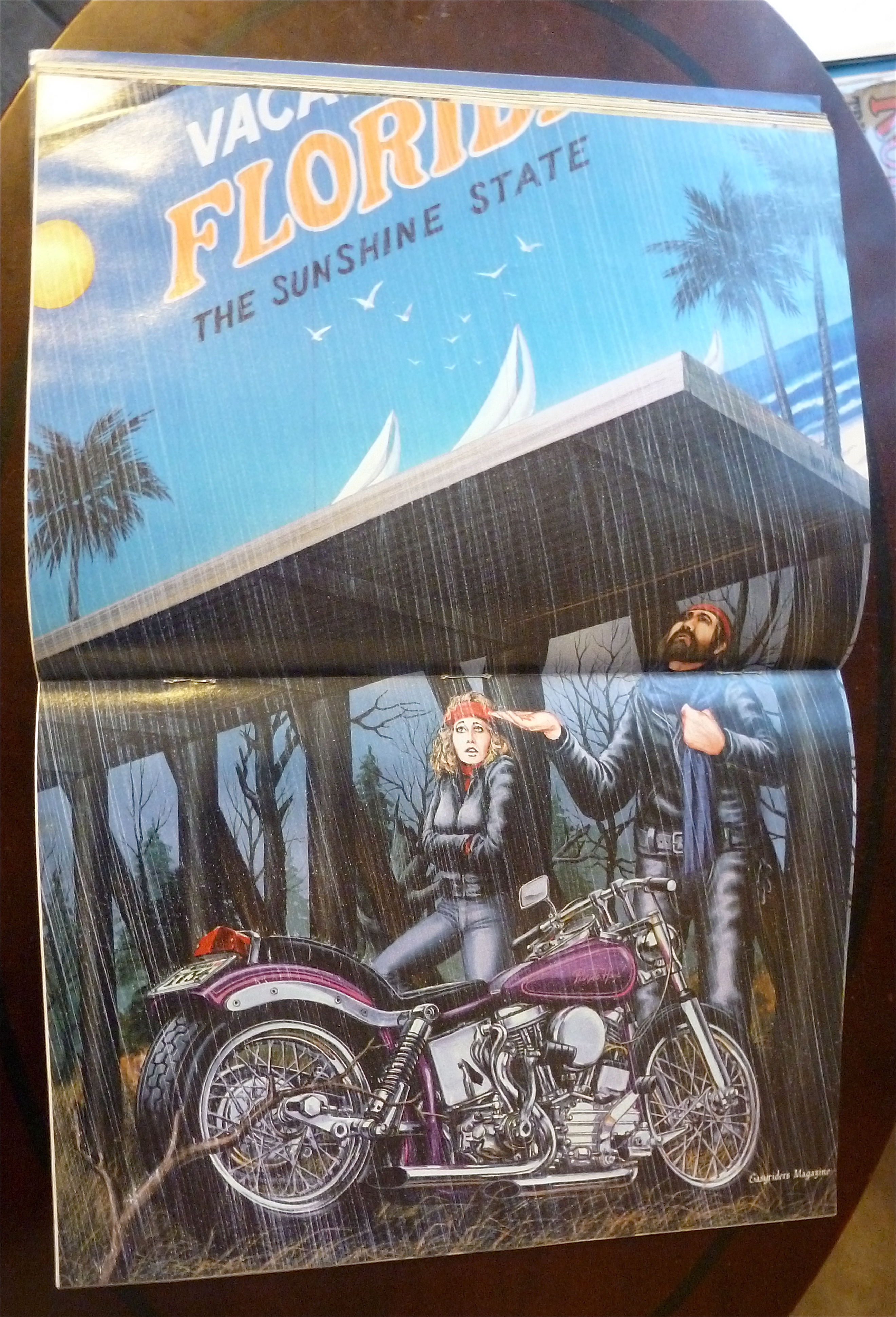 Easyriders December 1984 Blonde Nutcracker