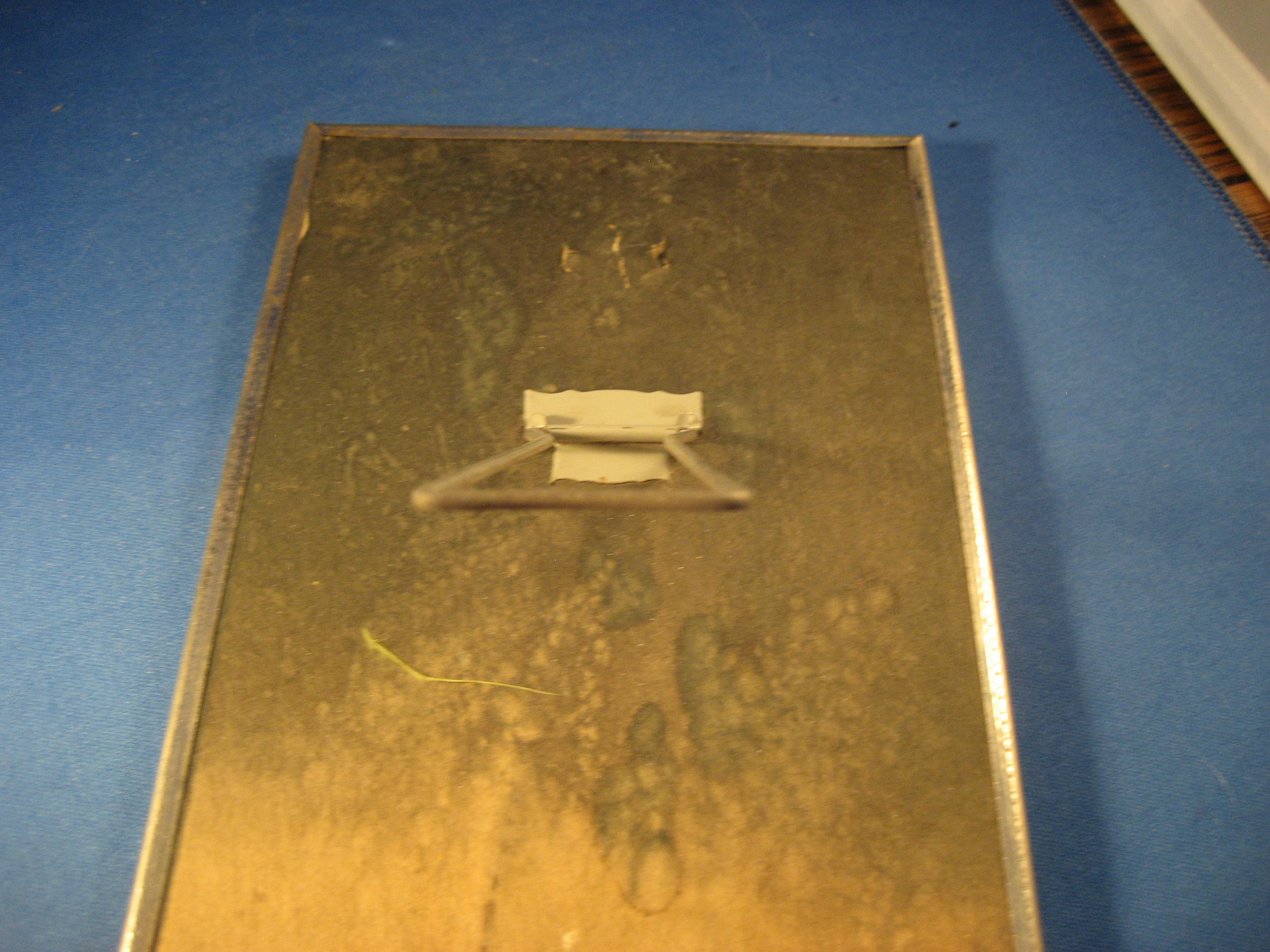Old Silver Frame Mirror