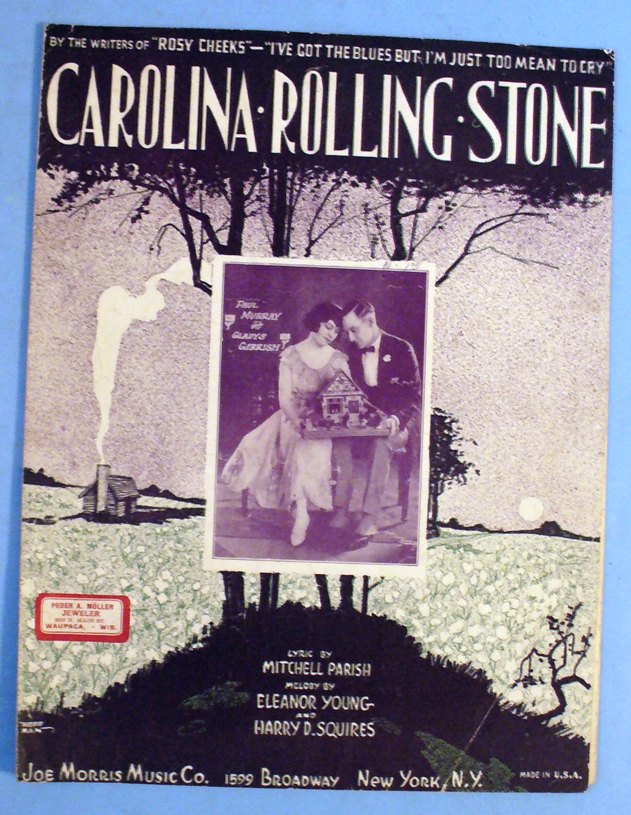 1921 Carolina Rolling Stone by Mitchell Parish