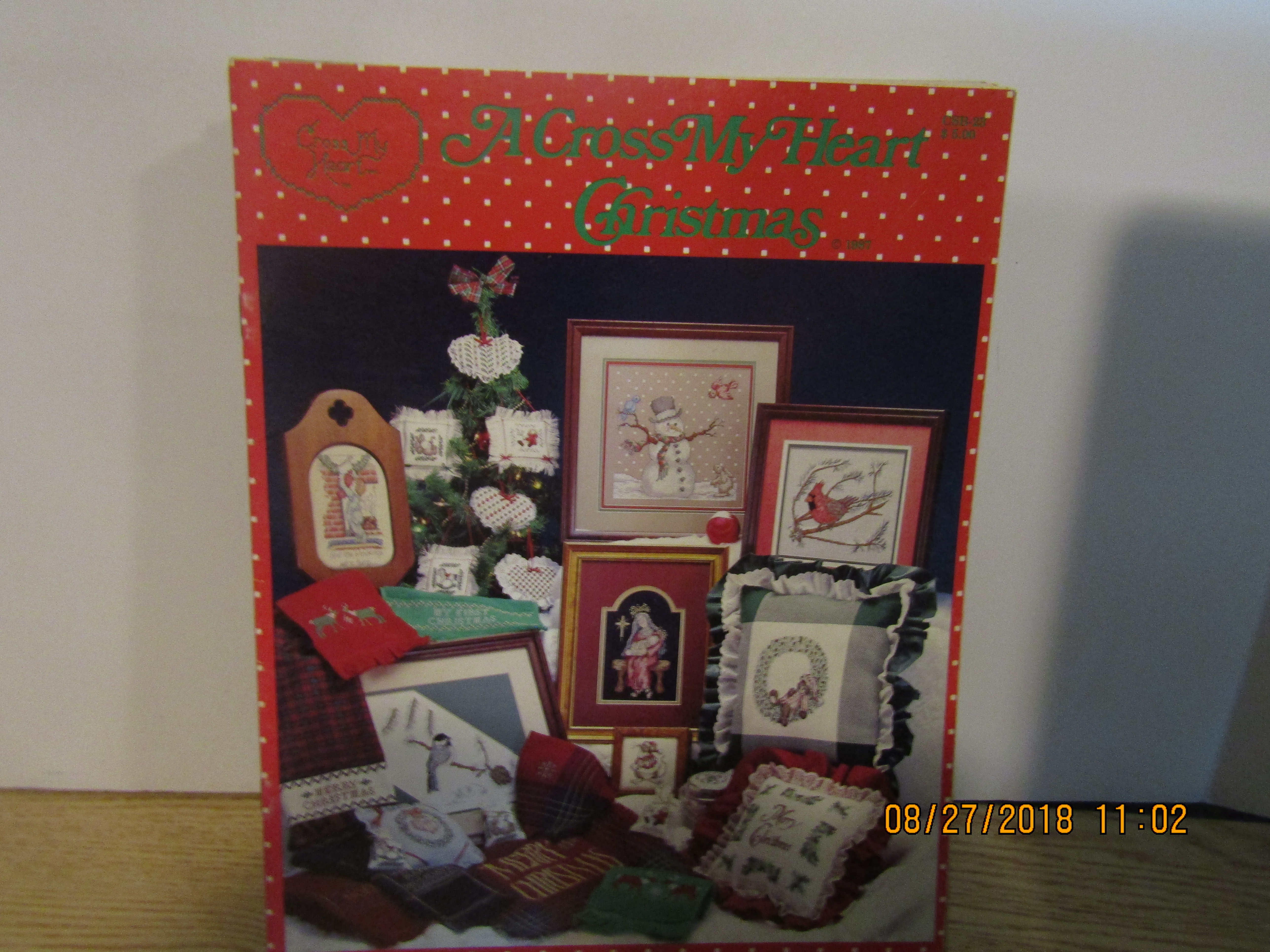 Craft Book A Cross My Heart Christmas #csb23