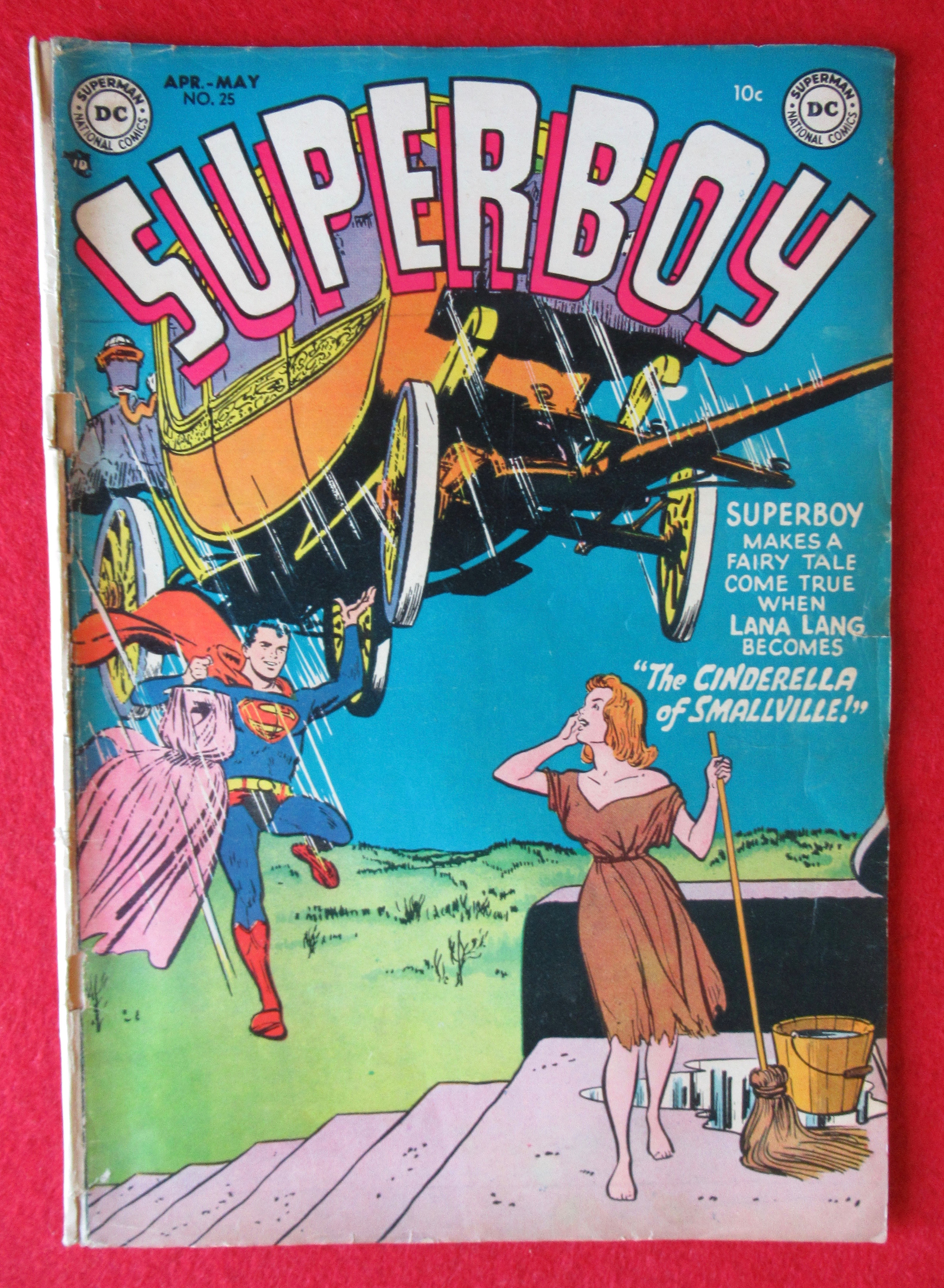 Superboy Comics April/May 1953 Cinderella of Smallville