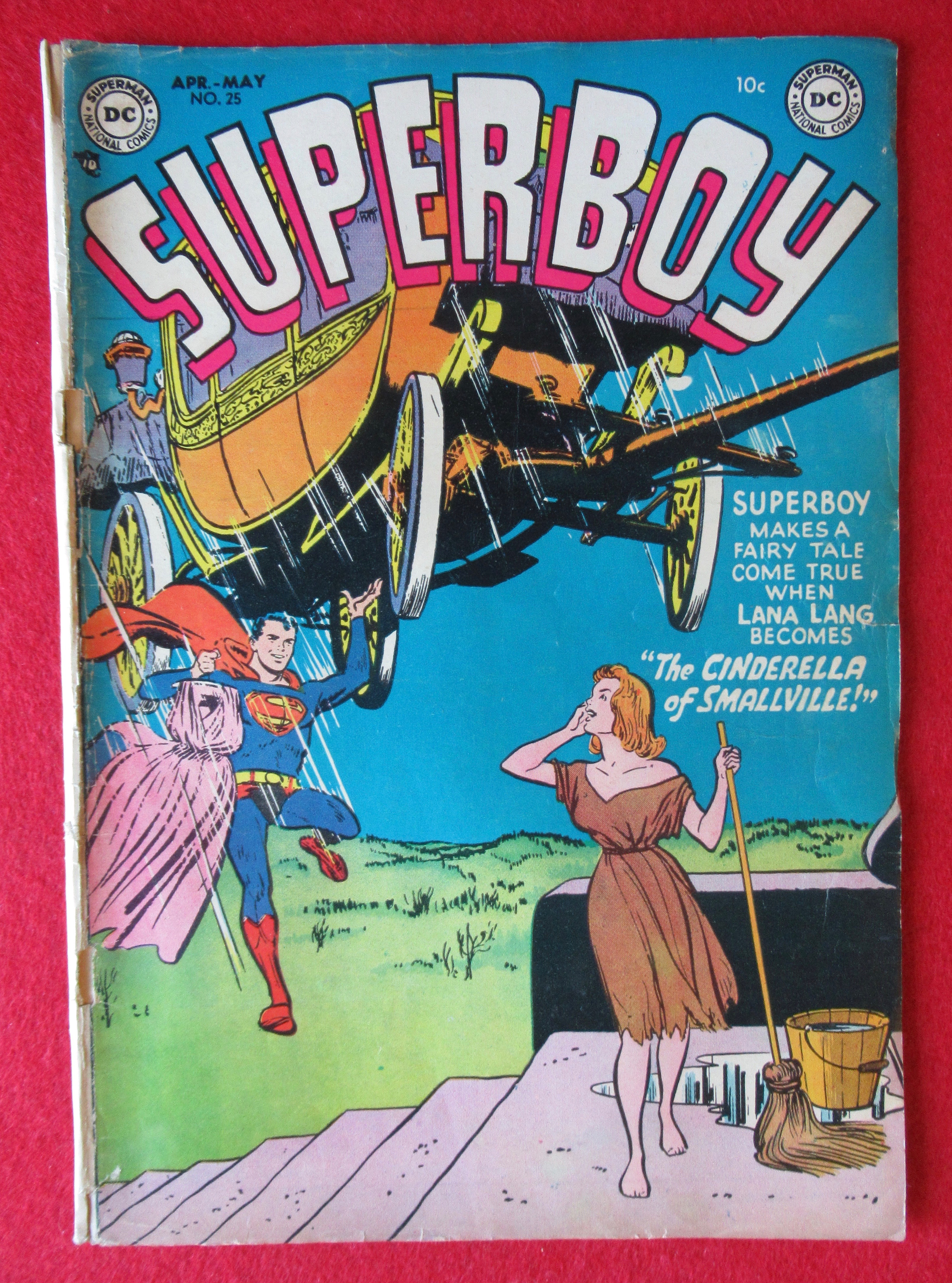 Superboy Comics April/May 1953 Cinderella of Smallville
