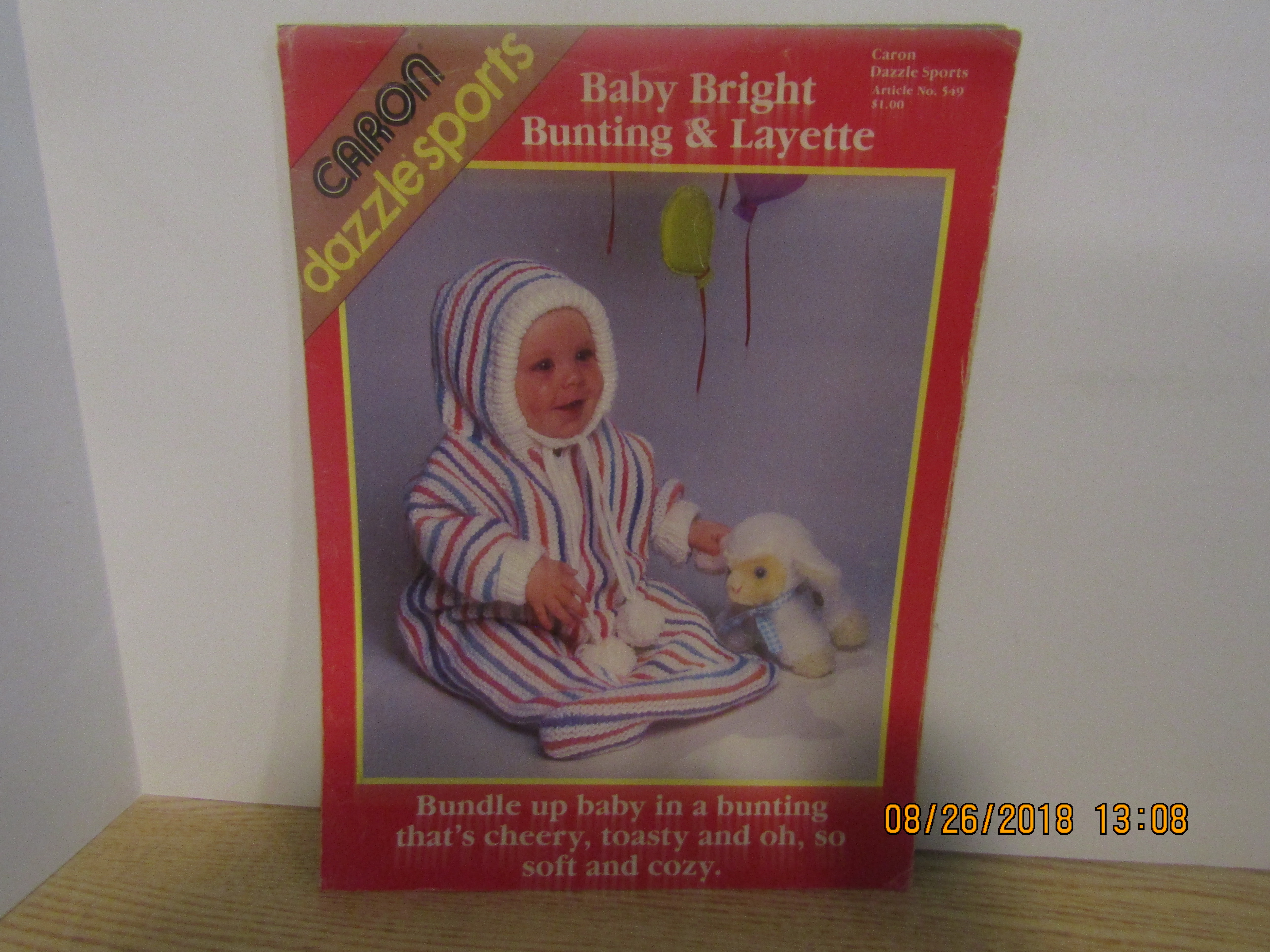 Caron International Baby Bright Bunting & Layette #549