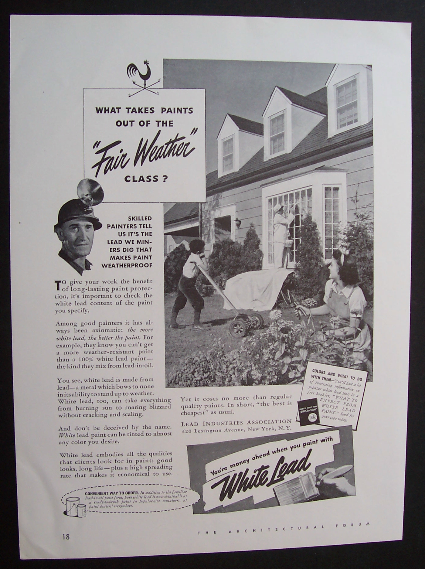 1941  White  Lead  Paint