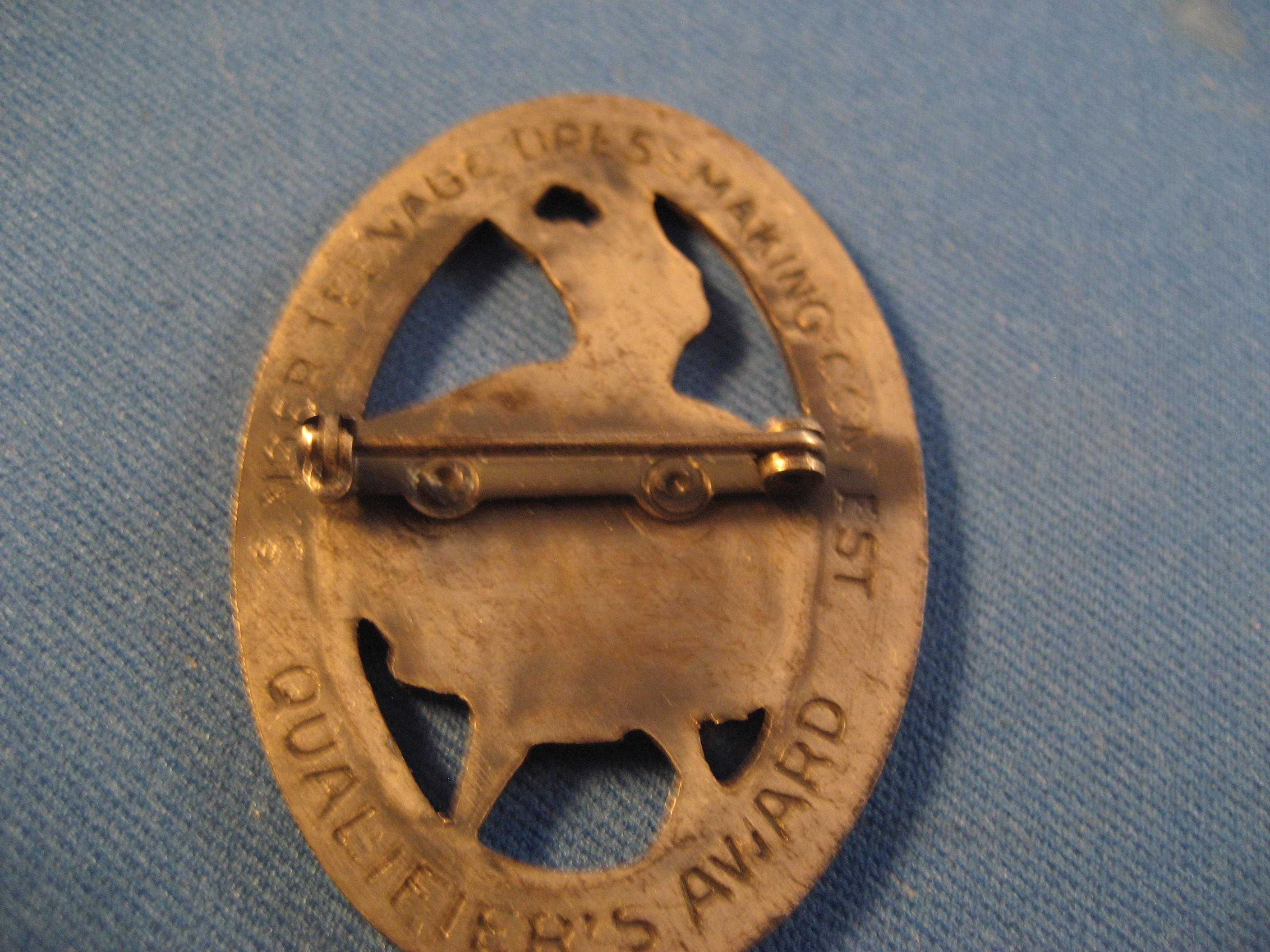 Sterling Singer Teenage Dress Making Pin