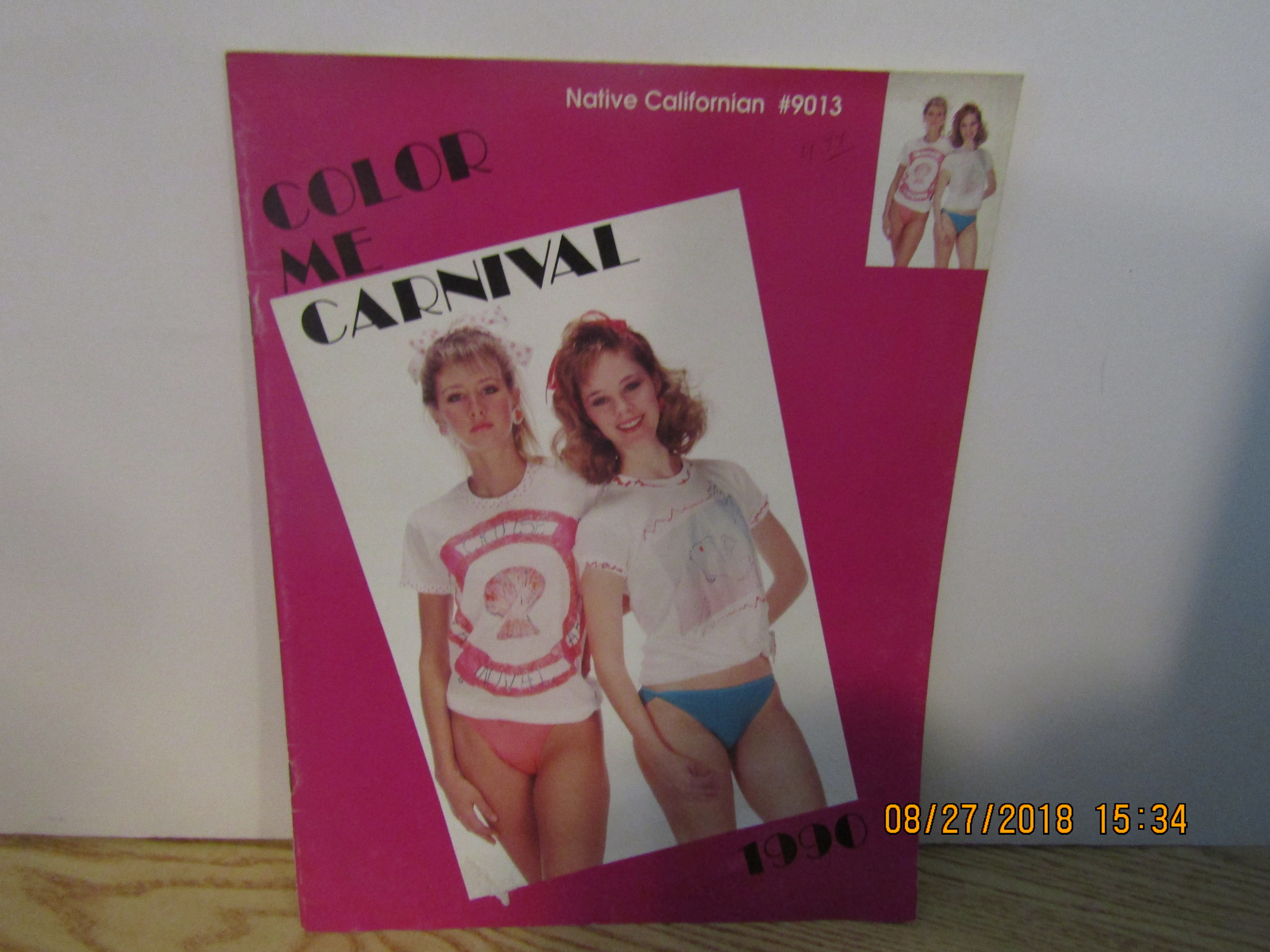Crafts Book Color Me Carnival Native Californian #9013