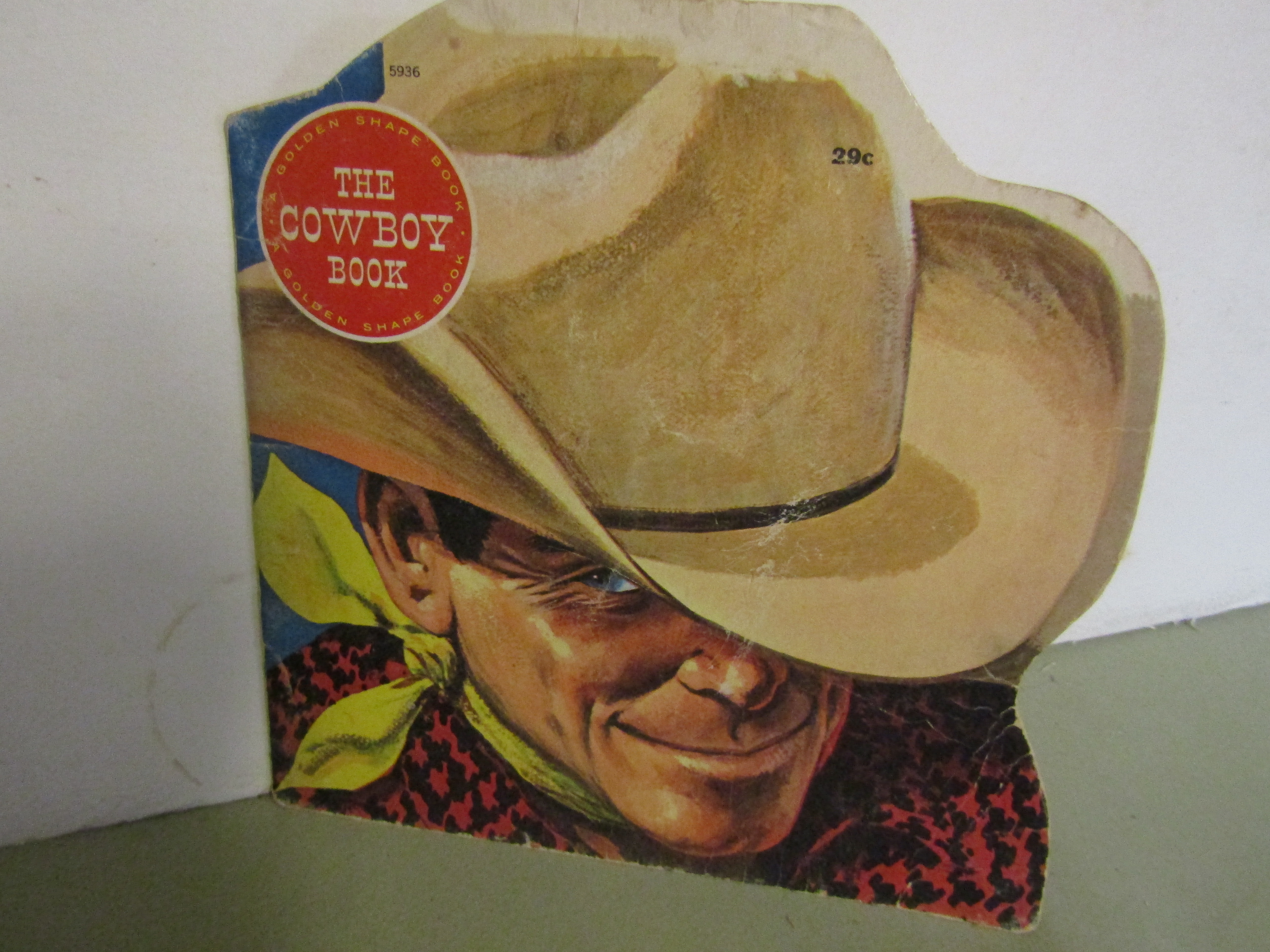 Golden Books Shape Book the Cowboy Book