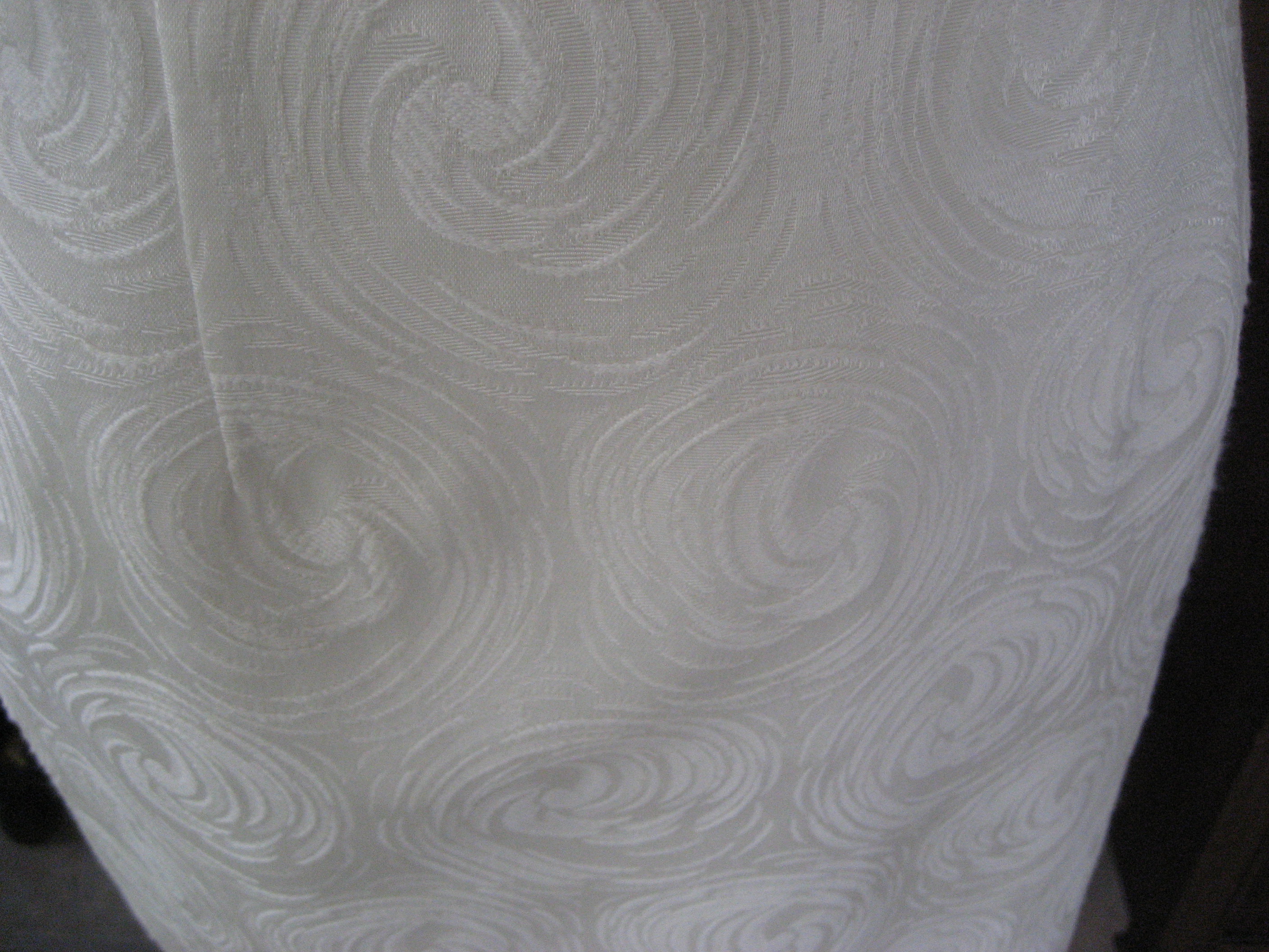Brocade and Fur Holiday Dress