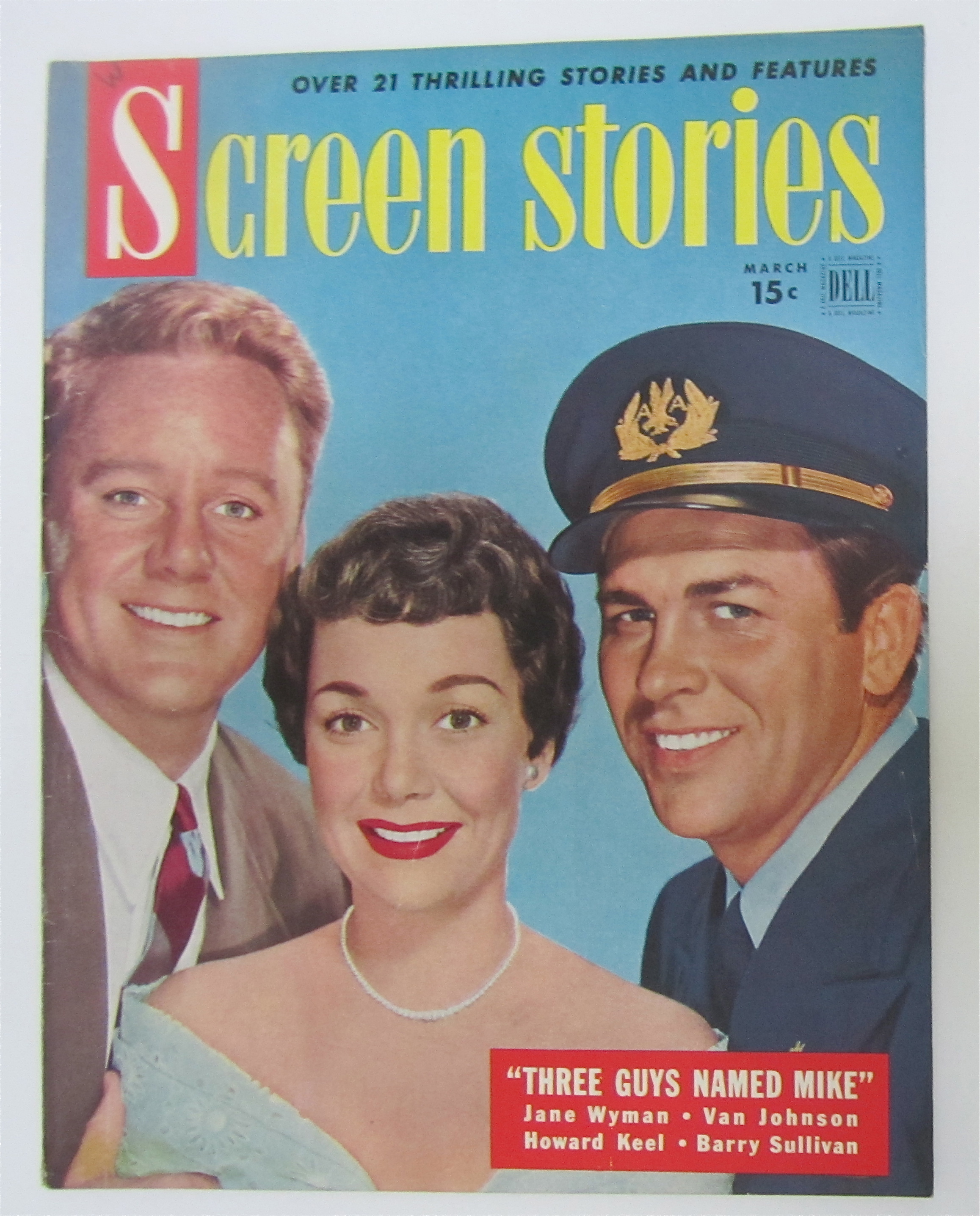 Screen Stories Magazine March 1951 Wyman/Keel/Johnson