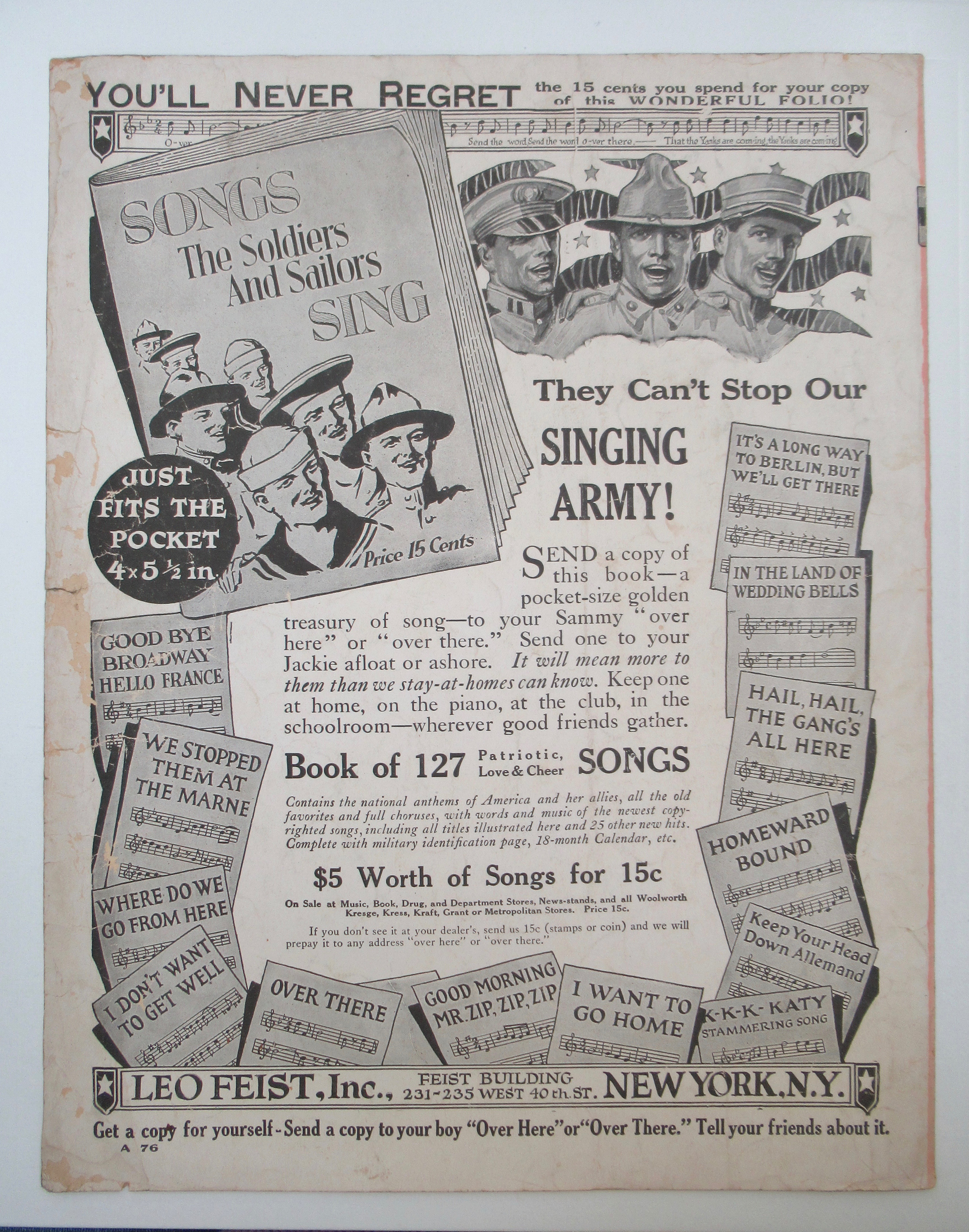 1917 Bring Back My Daddy To Me Madge Evans Cover