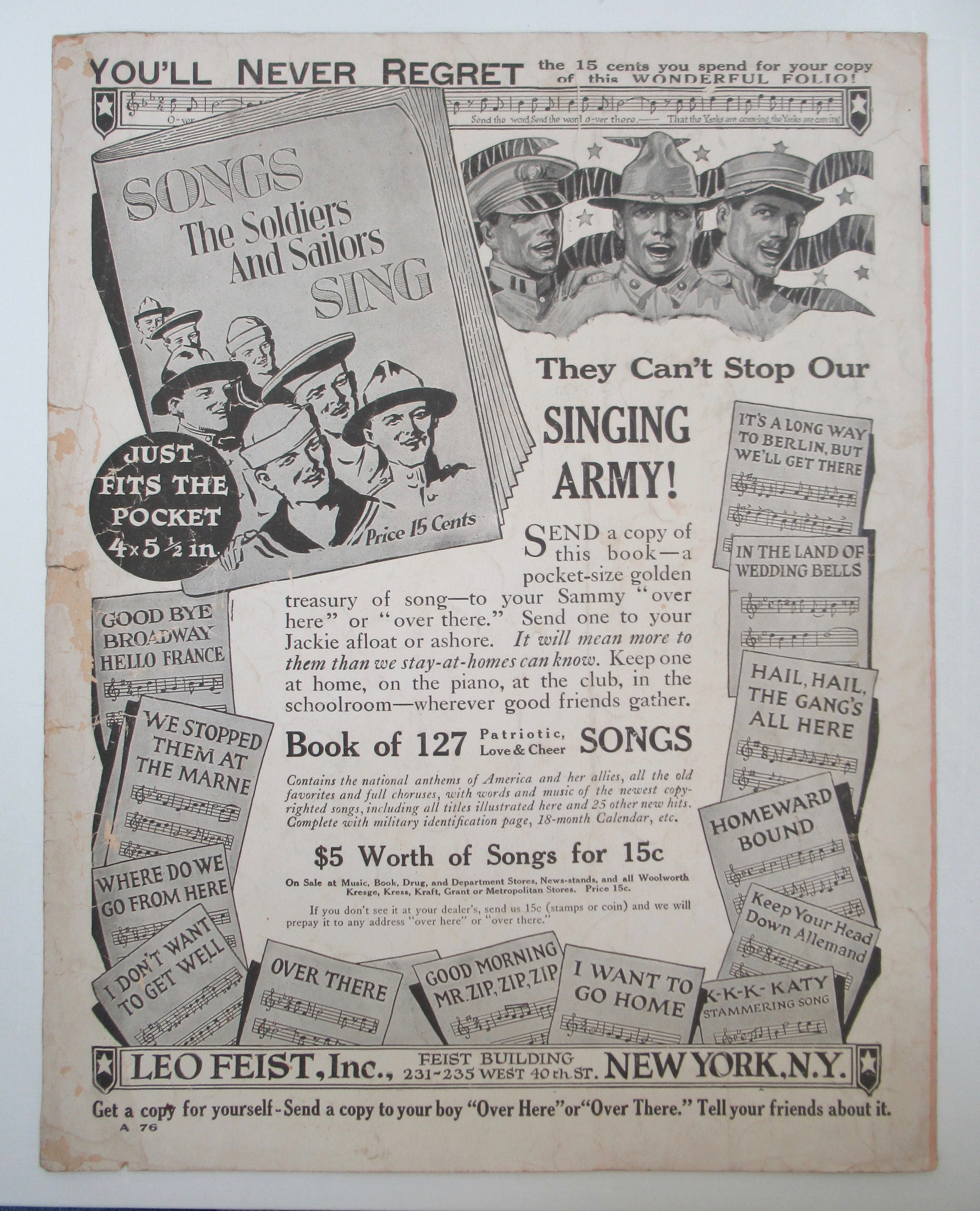 1917 Bring Back My Daddy To Me Madge Evans Cover