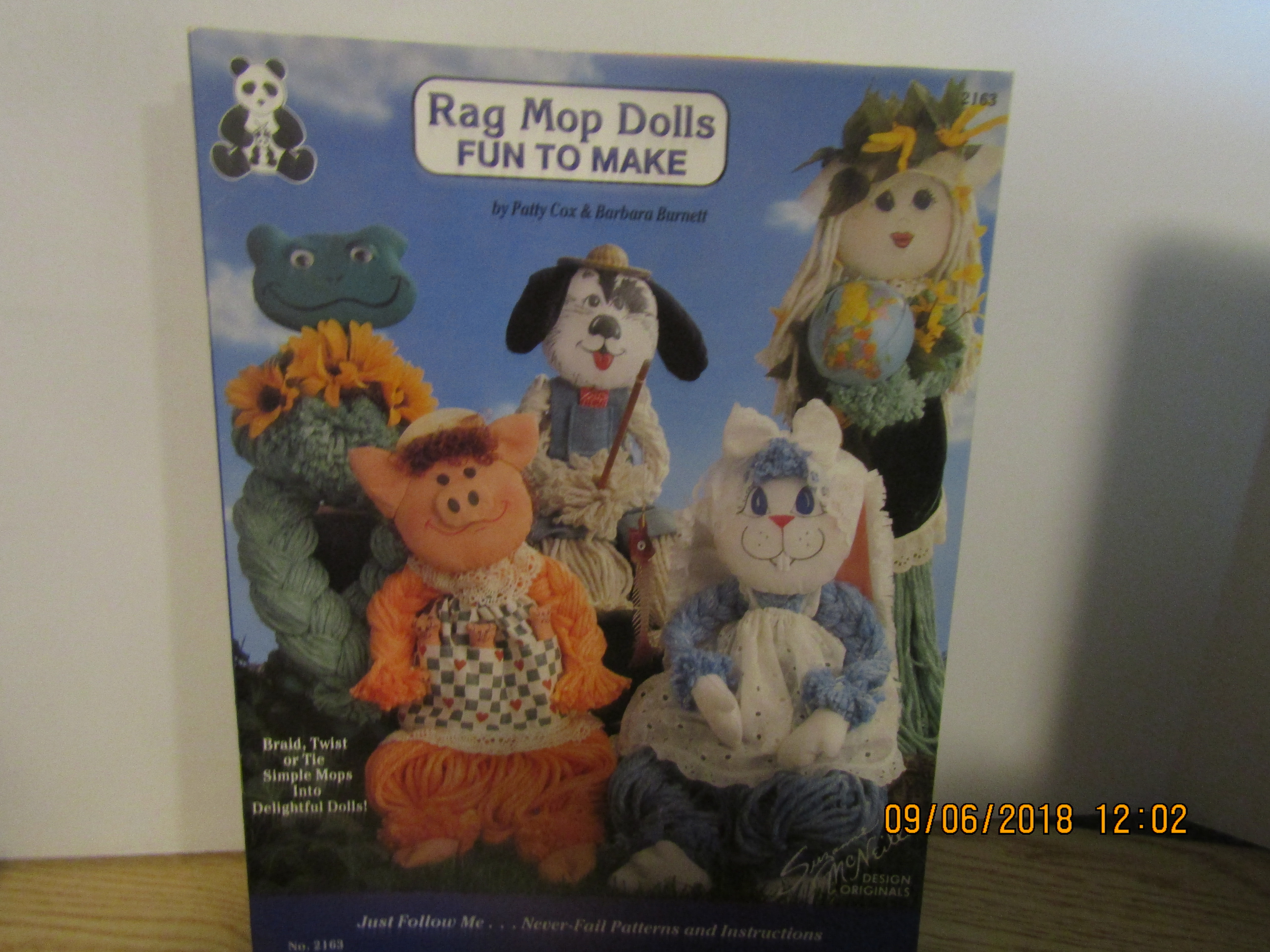 Design Original Rag Mop Dolls Fun To Make  #2163