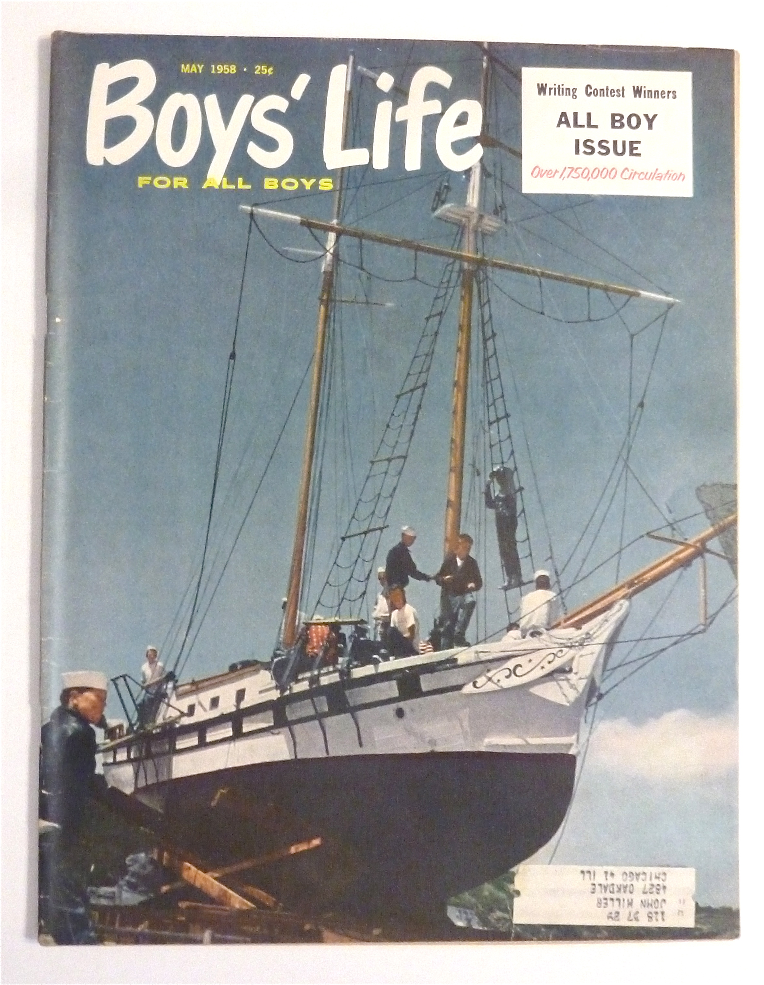 Boys' Life Magazine May 1958 All Boy Issue