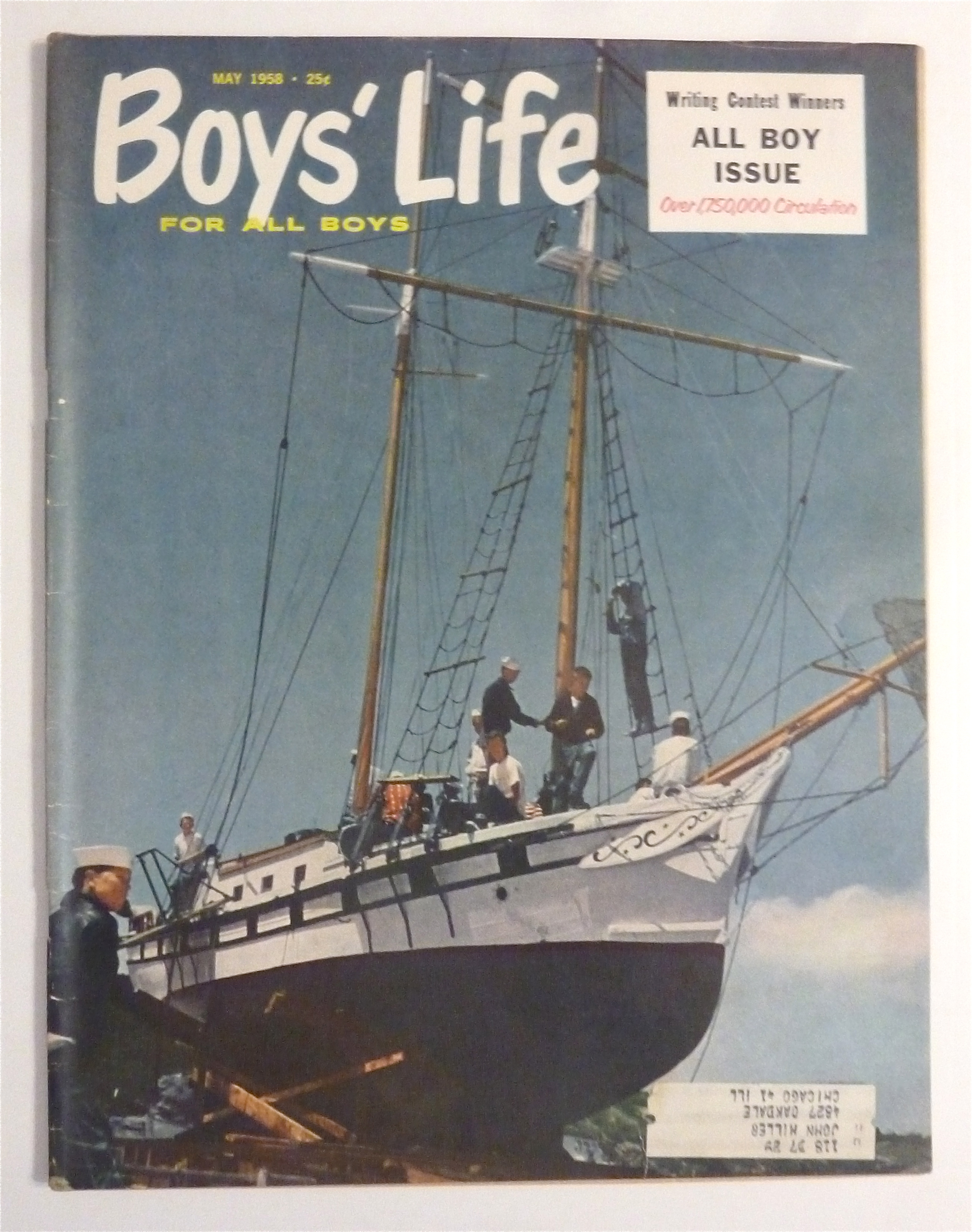 Boys' Life Magazine May 1958 All Boy Issue