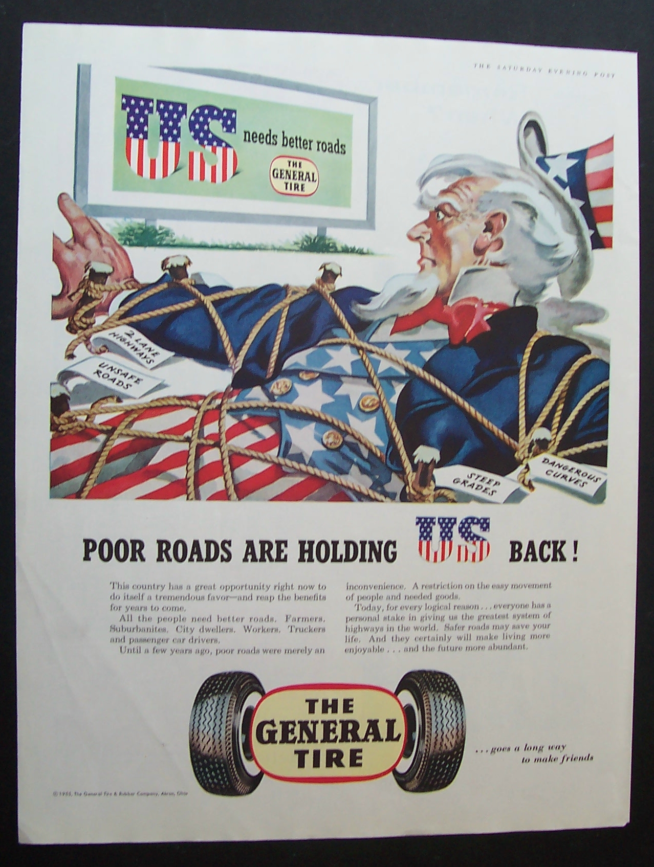 Vintage Ad: 1955 The General Tire