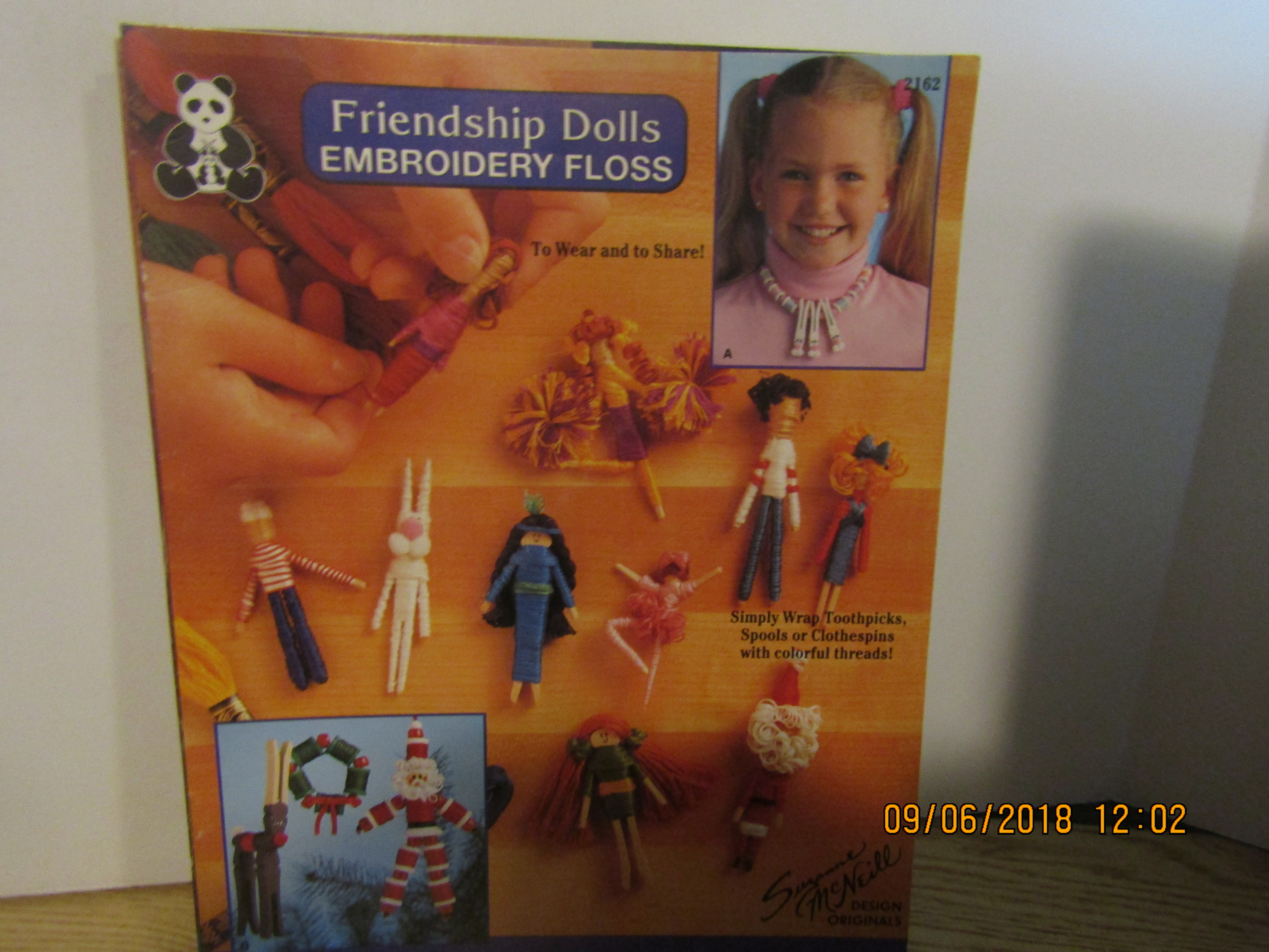 Design Original Friendship Dolls Embroidery Floss #2162