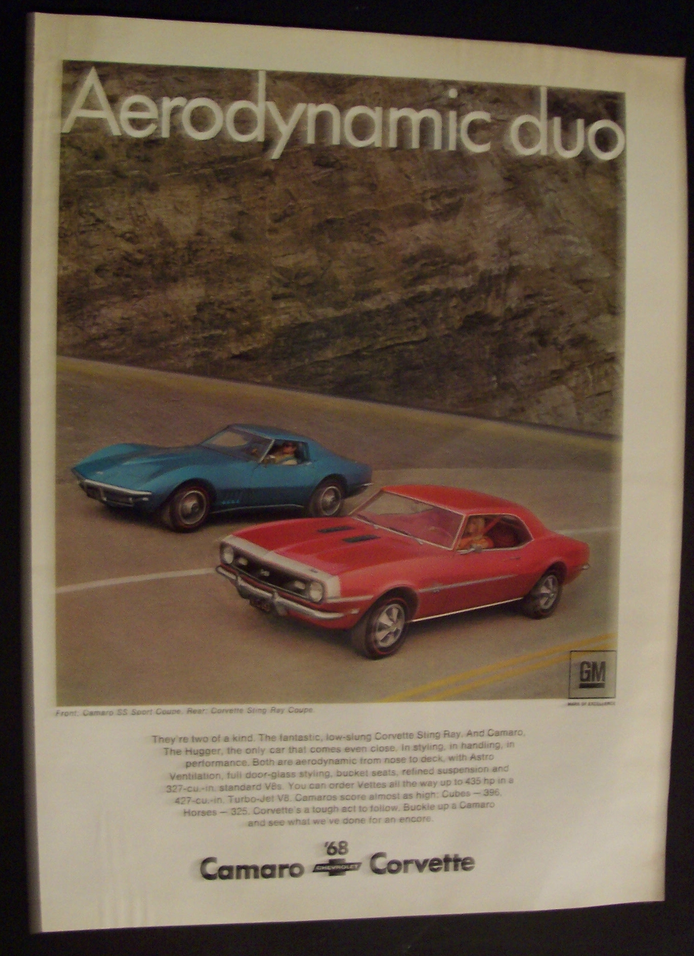 1968  Chevrolet  Camaro  &  Corvette