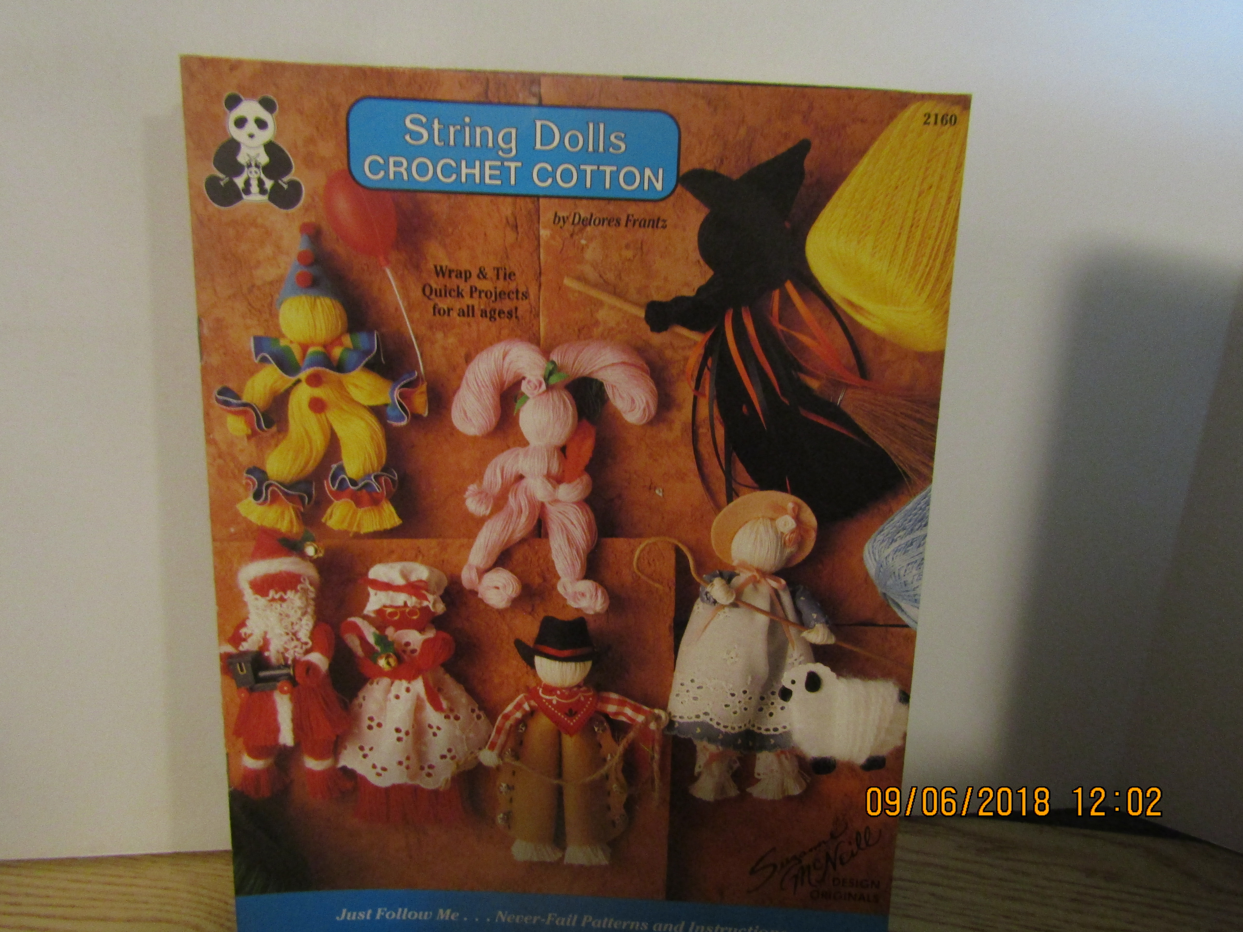 Design Original String Dolls Crochet Cotton #2160